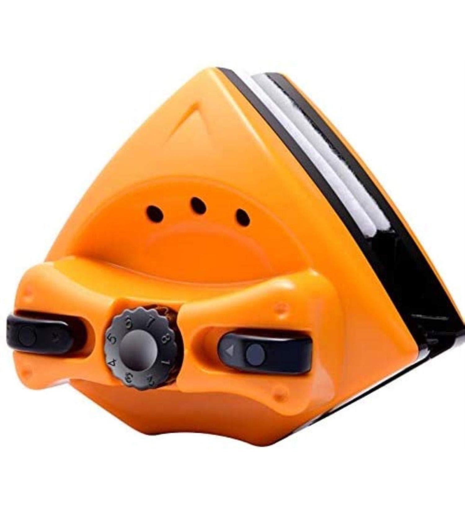 Double-Sided Magnetic Glass Wiper Cleaner Magnetic Window Cleaner Wiper Glass Washing Cleaning Tool for Double Glazed Windows Red Colour:Yellow - Buy Online on GoSupps.com