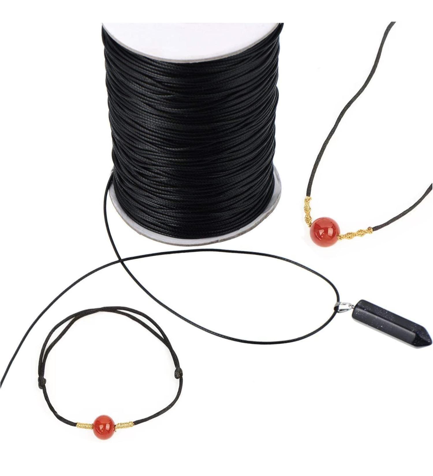 1.5mm/100 Yards Black Nylon Braided Lift Shade Cord - Blind Shade Mini Blind Cord Replacement String for Gardening, Plant, and Crafts - Buy Online on GoSupps.com