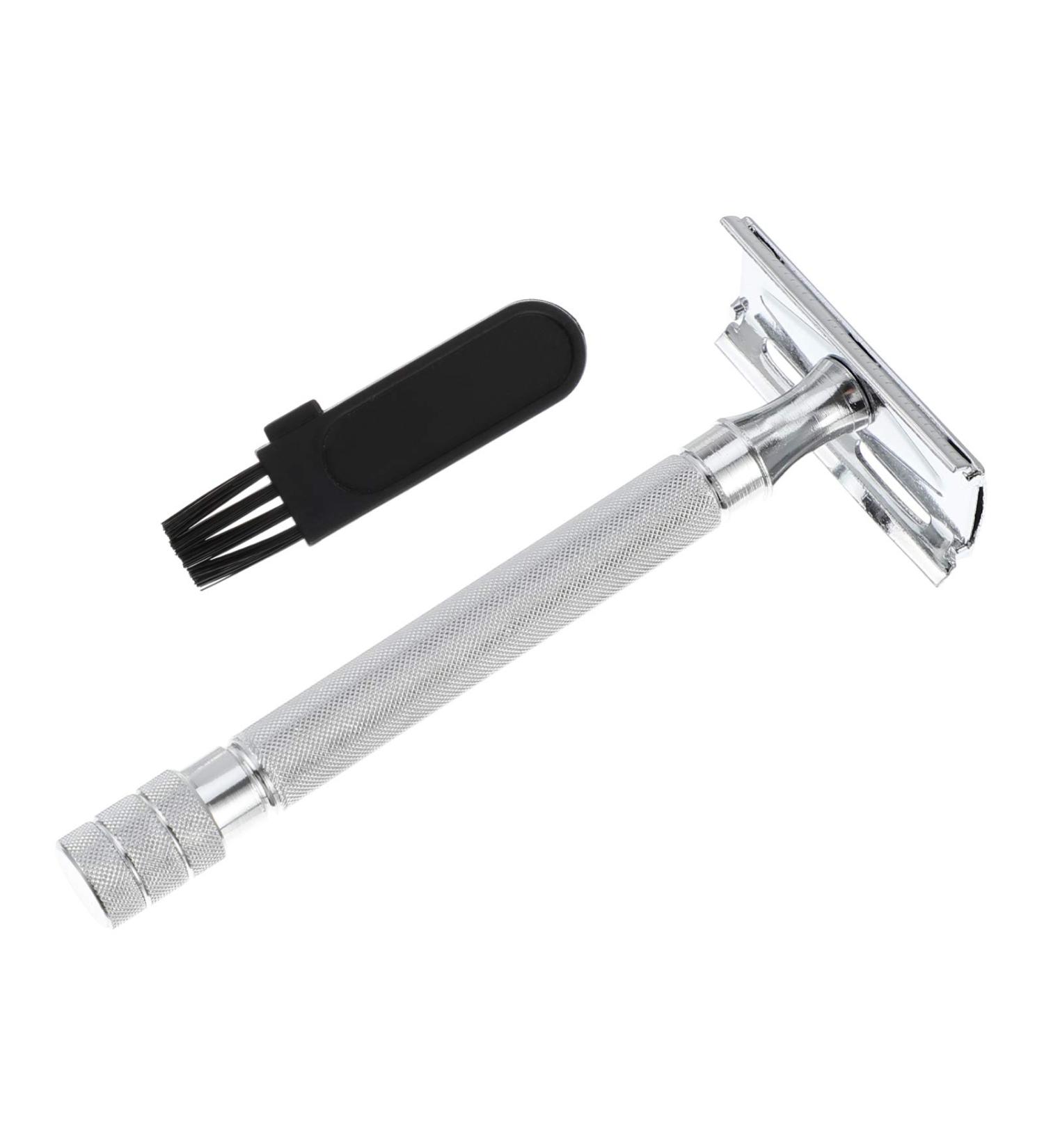 Rustproof Manual Beard Shaver - 5-Blade Aluminum Alloy Men's Razor for a Perfect Shave - Buy Online on GoSupps.com