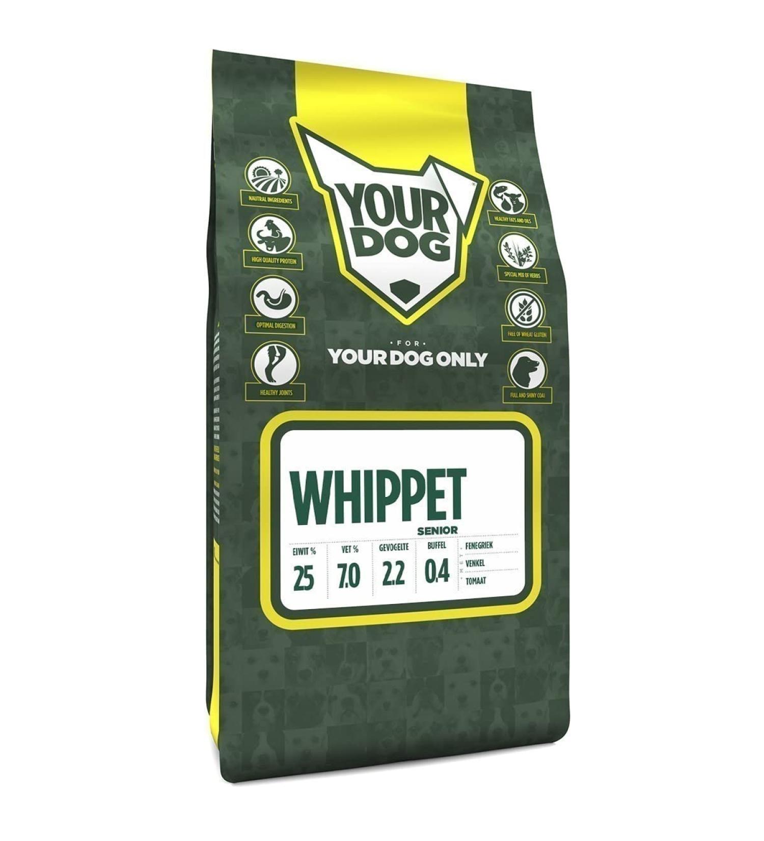 Yourdog Whippet Senior-6 KG