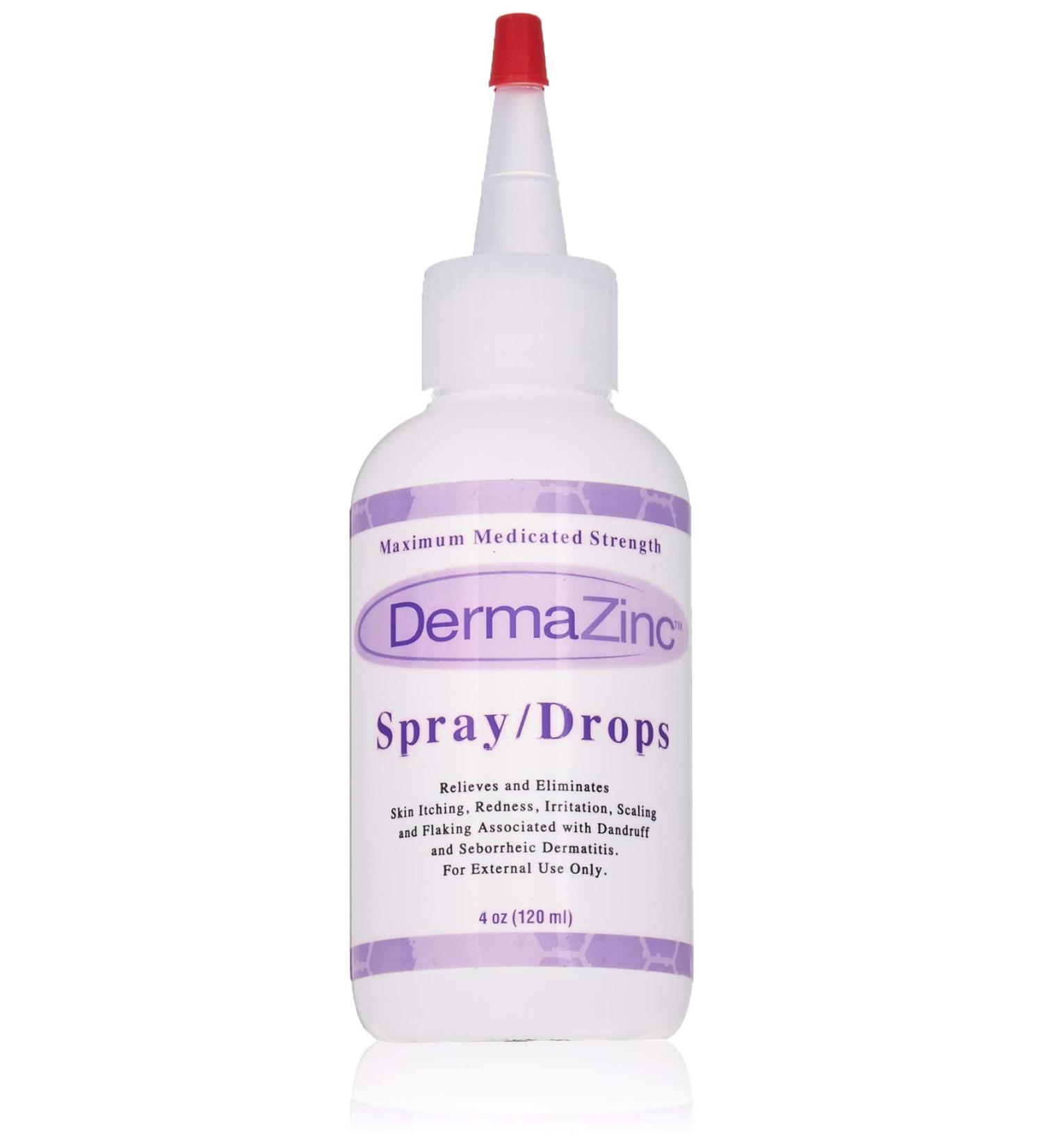 Dermazinc Zinc Therapy Spray/Drops 4 oz | Dermalogix Partners - Buy Online on GoSupps.com