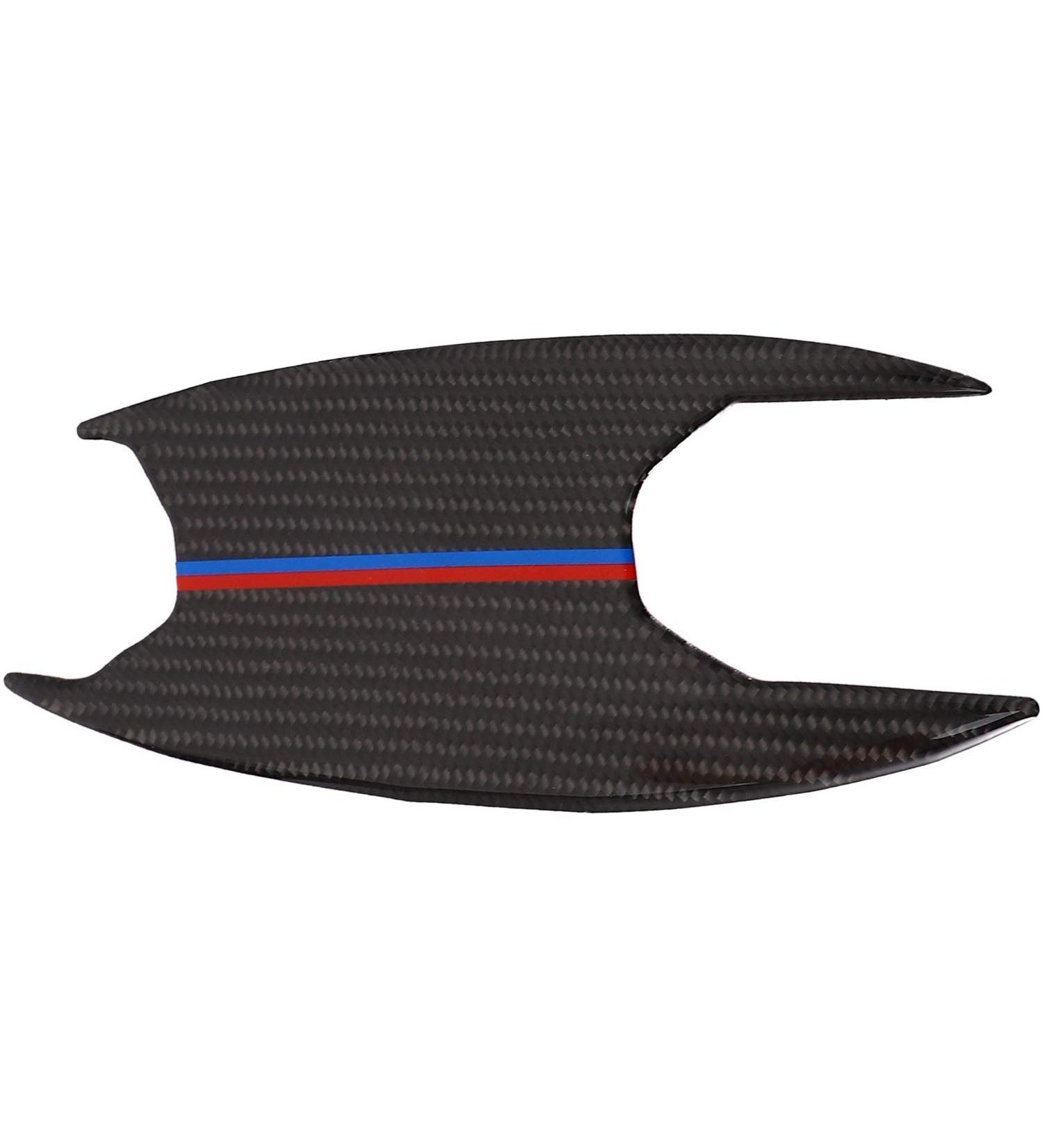 SHAOHUASC 4 PCS Carbon Fiber Outer Door Handle Bowl Cover Trim Fit Compatible with 3 Series G20 G28 325Li 330D 335 - Buy Online on GoSupps.com