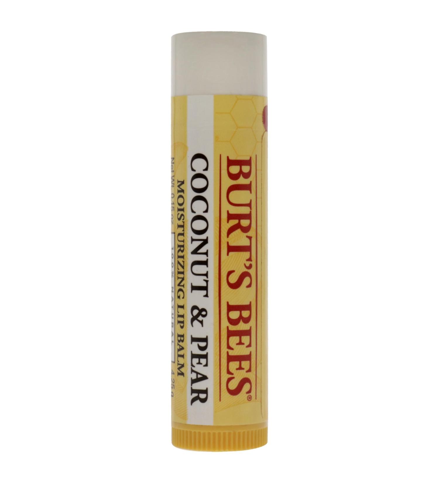 Buy Burt's Bees Coconut & Pear Lip Balm - Nourishing 0.15 oz (4.25g) | International Shipping Available - Buy Online on GoSupps.com