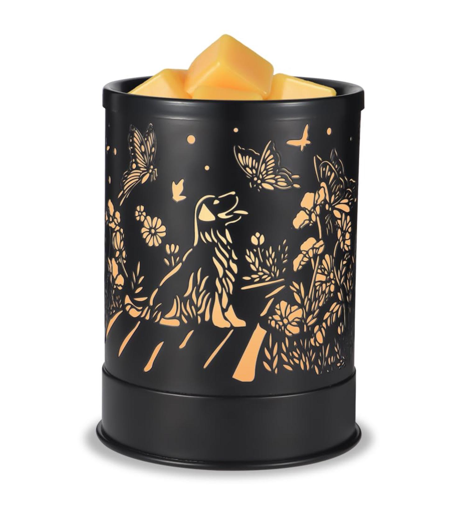 Buy Nawaza Wax Warmer with LED Light - 7 Color Metal Design for Home & Office | Fragrant Wax Melting & Candle Warmer - Buy Online on GoSupps.com