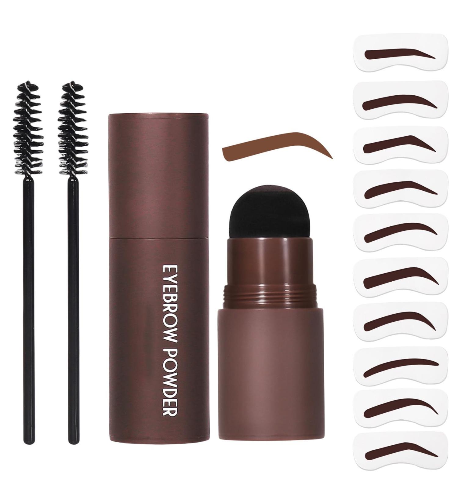  smashing Eyebrow Stamps - Waterproof Pigmented Eyebrow Power Stamp Kit | Brow Tint Kit Fine Texture Sweatproof for Drawing Eyebrow Shape Smashing - Buy Online on GoSupps.com