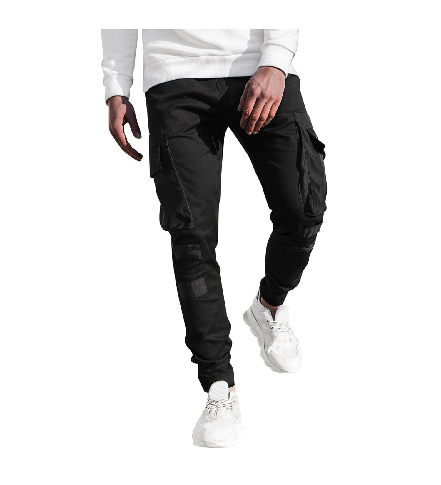 Men's Stretch Cargo Pants XL - Versatile Chino Jogger Jeans for Outdoor & Leisure - Haiorziyou - Buy Online on GoSupps.com