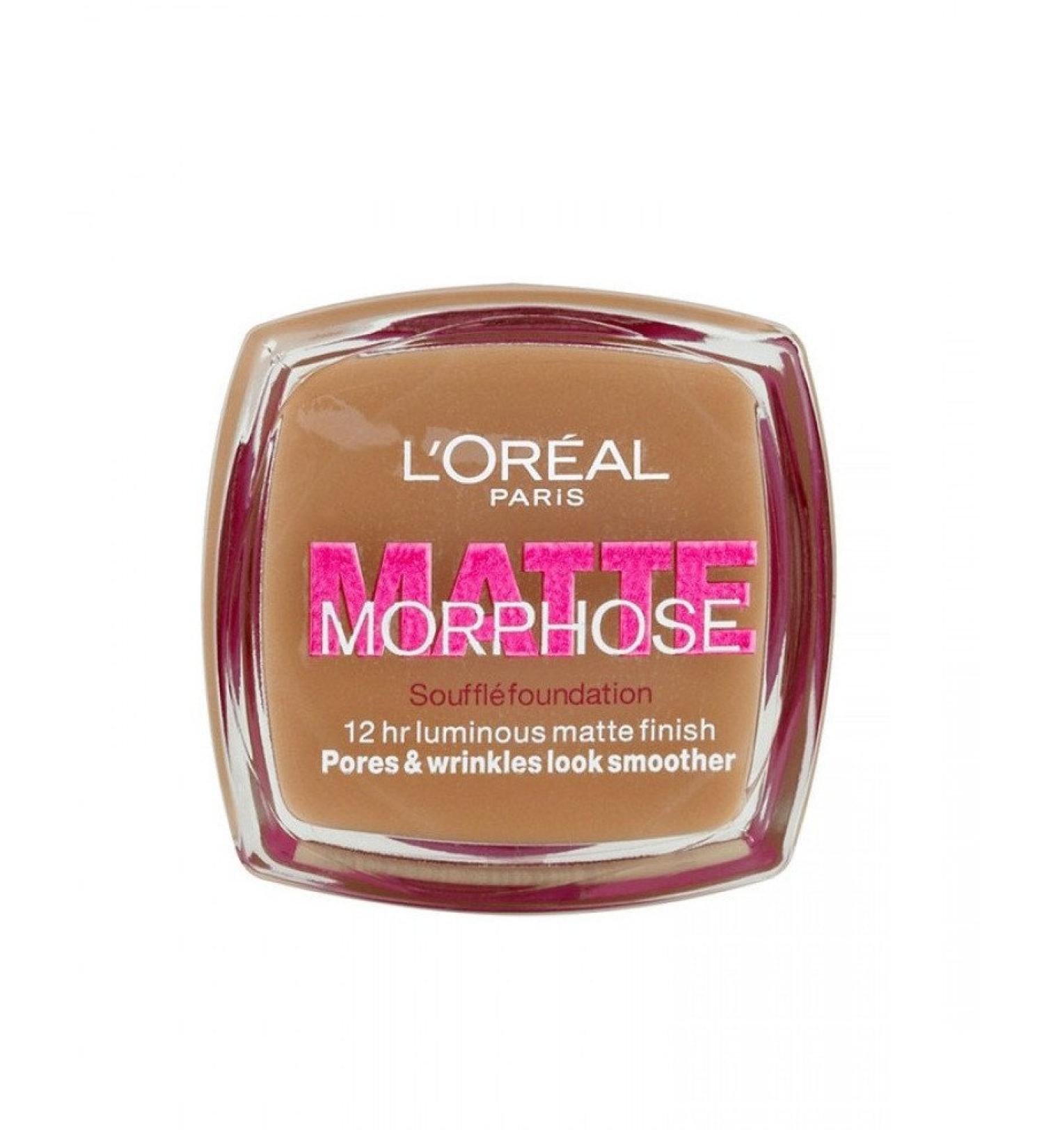L'Oreal Matte Morphose Foundation - 310 Amber - Buy Online on GoSupps.com