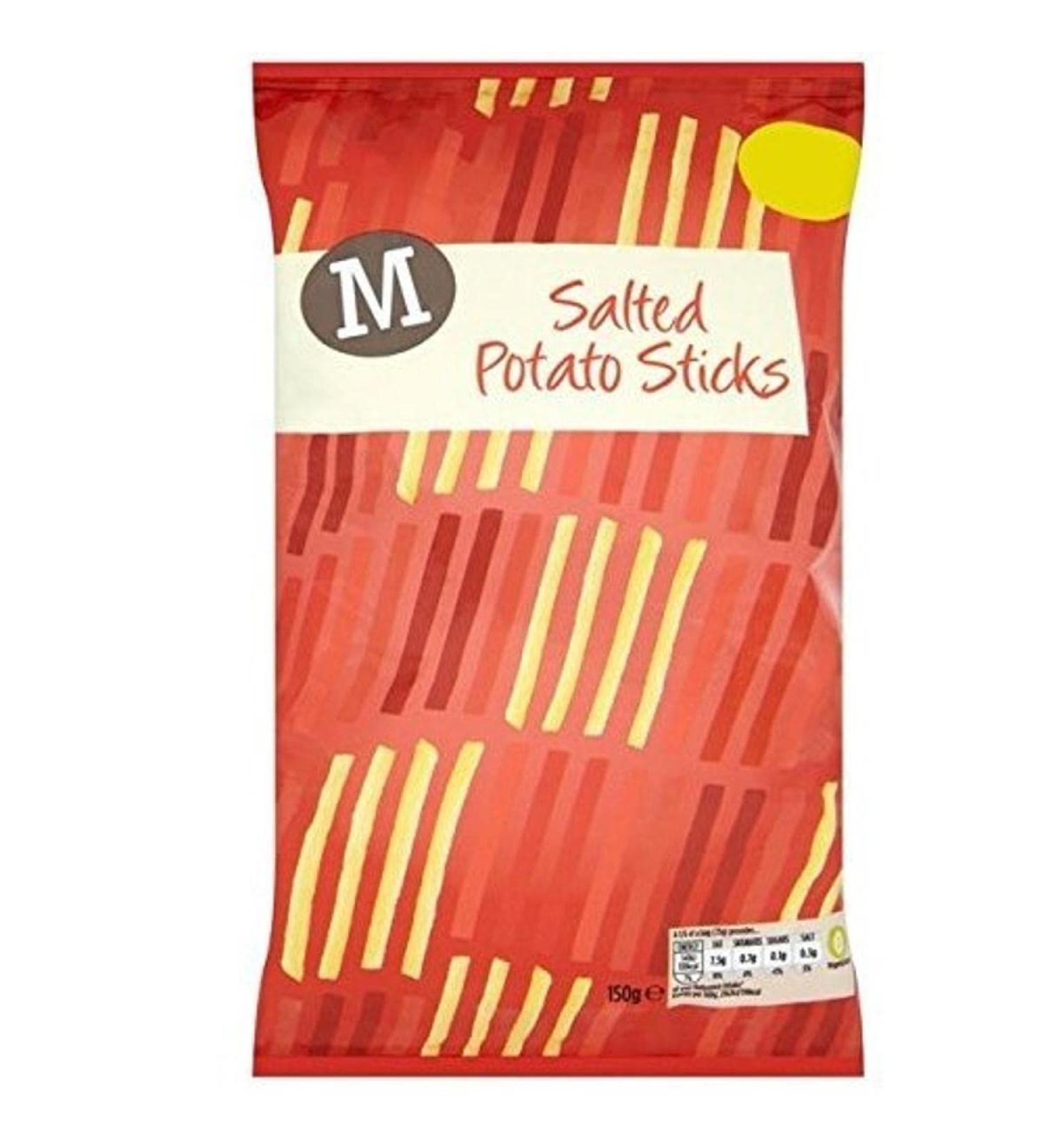 Morrisons Salted Potato Sticks 150 g - Buy Online on GoSupps.com