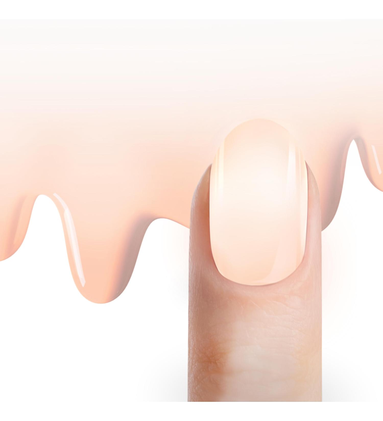 Bot 20x UV Gel Nail Foil - Self-Adhesive All-in-1 | Lasts Up to 3 Weeks | Dermatologically Tested | Easy Application - No Under/Overlock Needed - Peach - Buy Online on GoSupps.com