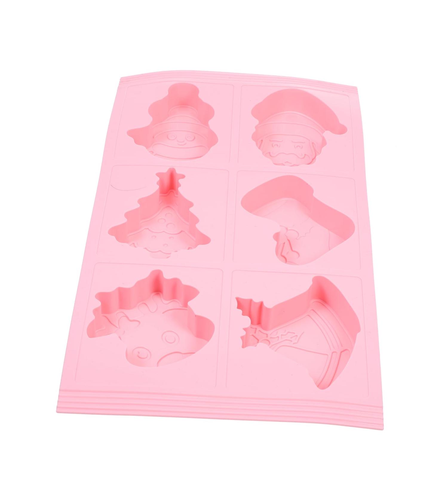 Fruit Cake Mold Silicone Molds Santa Cake Mold Baby Feet Mold Ice Cube Mold 3D Silicone Mold Gummy Mold Candy Molds Cream Cake Mold Dessert DIY Supply Silica Gel to Bake Sample 32X18CM - Buy Online on GoSupps.com