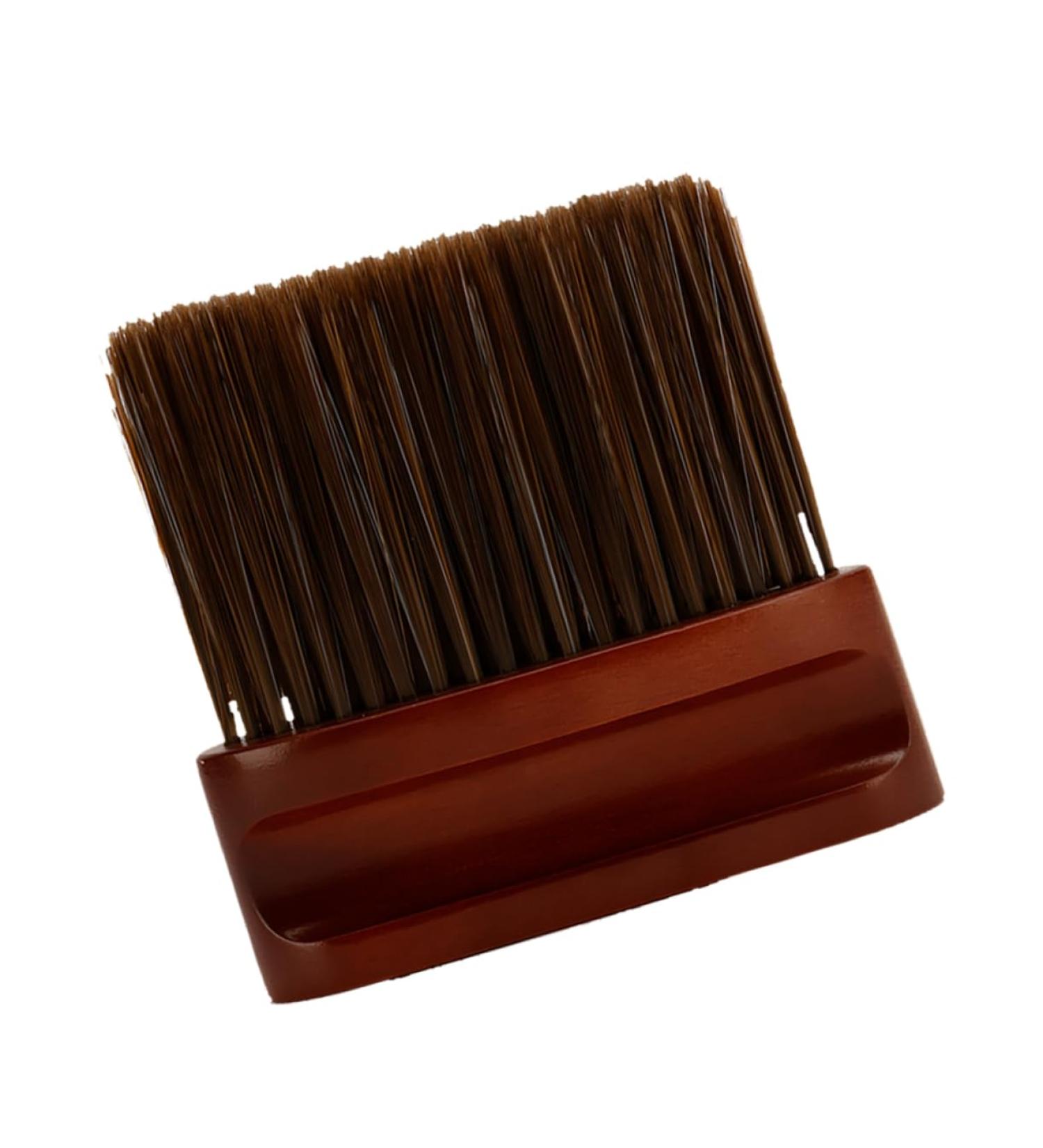 MAGICLULU Neck Brush Barber Supplies Neck Cleaning Brush Hair Cleaner Brush Neck Duster Brush Hair Cleaning Brush Hair Salon Brush Broken Hair Brush Hairdressing Neck Duster 12X11X2CM Black - Buy Online on GoSupps.com