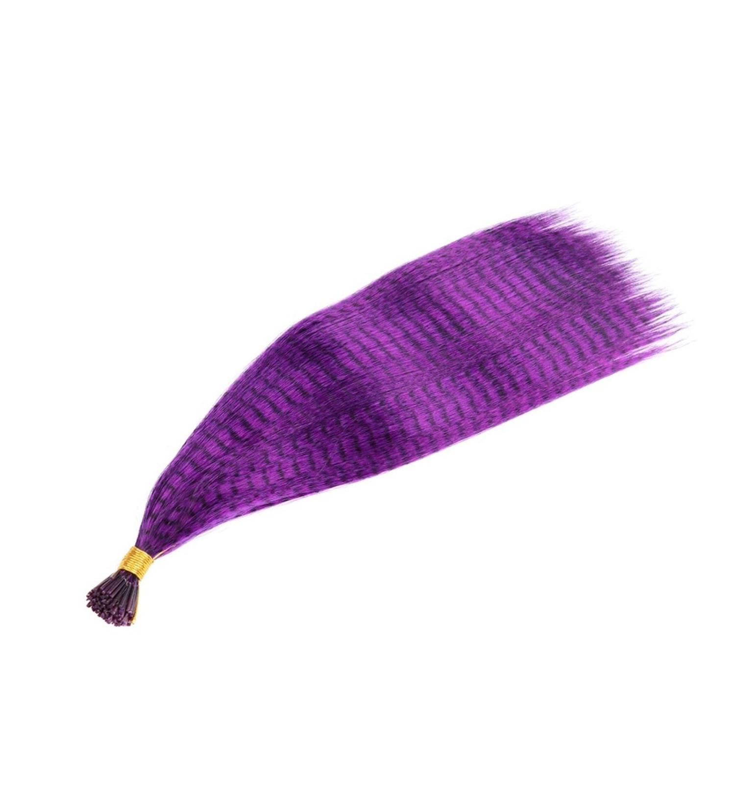 Rainbow Spring Hair Colored Strands - 16 Synthetic Hair Extensions in Color 4 | Vibrant Artificial Hairline - Buy Online on GoSupps.com