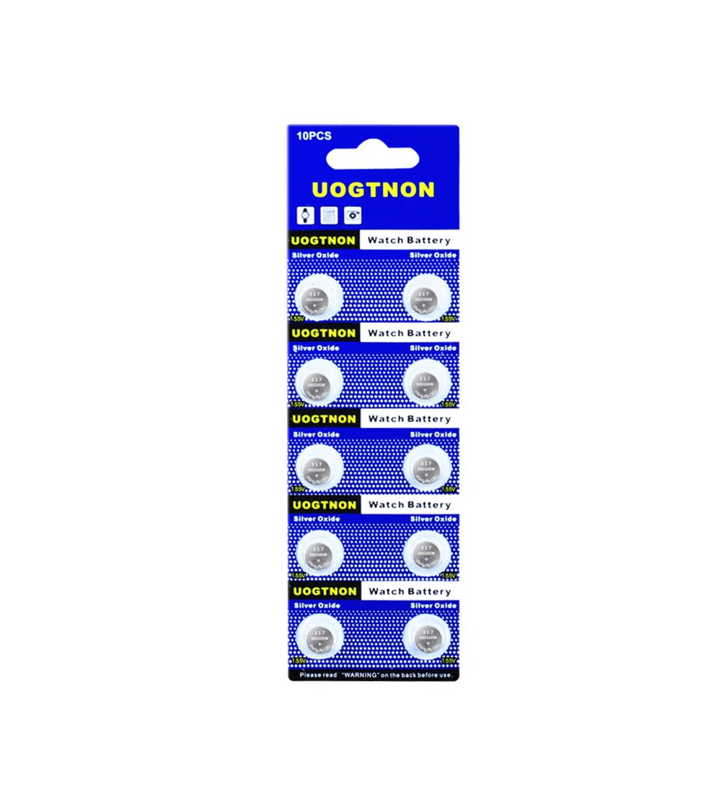 Buy 317 SR516SW Watch Battery 1.5V Button Cell (10-Pack) - Long-lasting Performance for Watches - Fast International Shipping - Buy Online on GoSupps.com