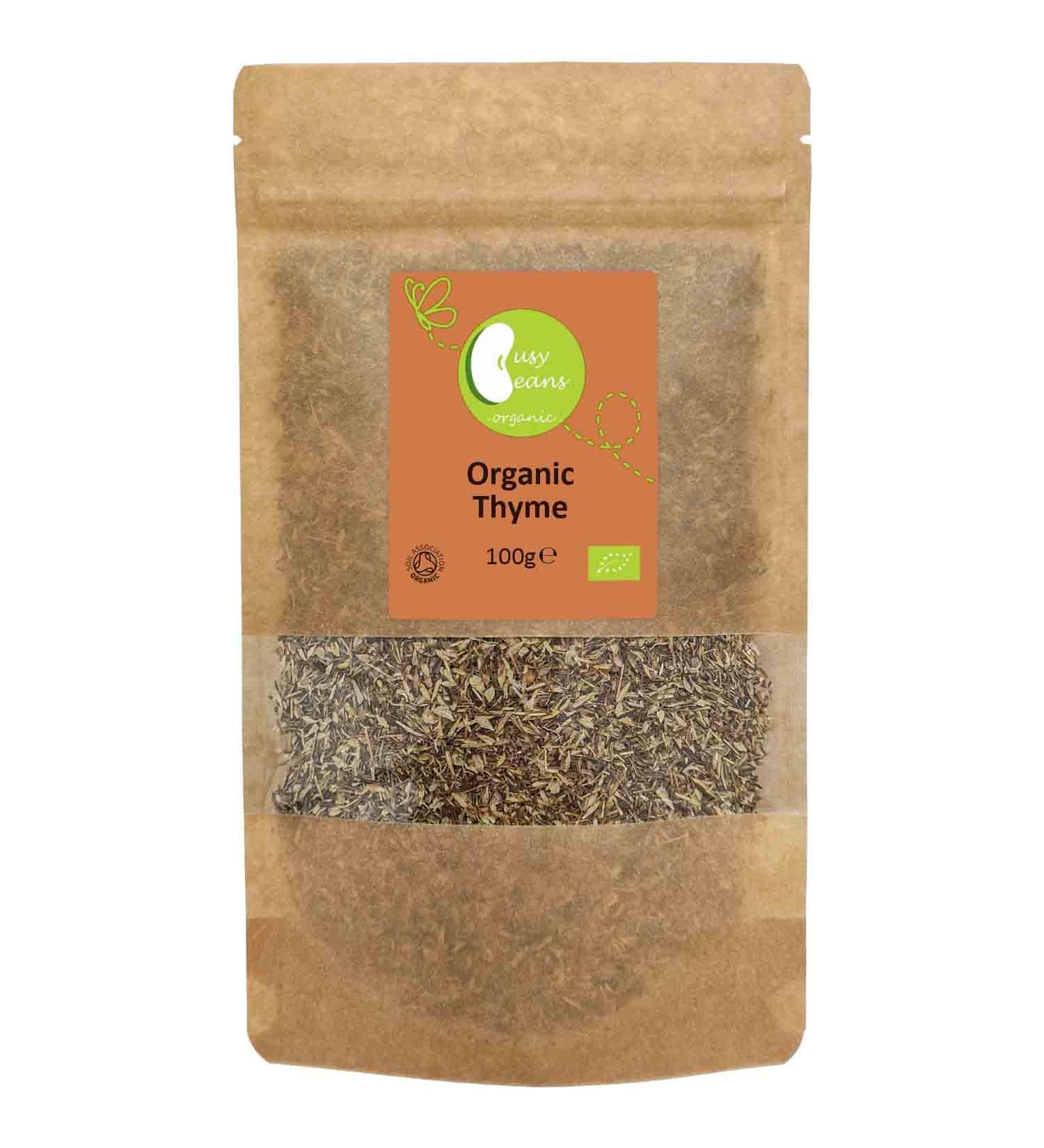 Certified Organic Thyme - 100g by Busy Beans Organic - Shop Now! - Buy Online on GoSupps.com