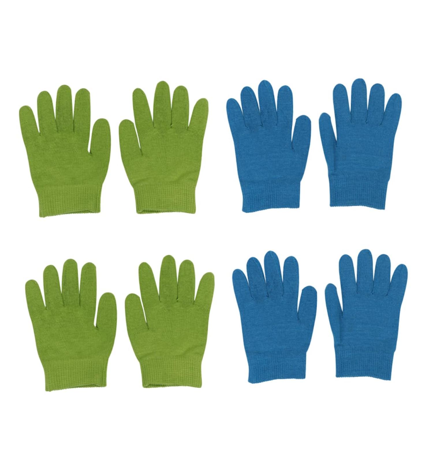 Healeved 4 Pairs Moisturizing Gloves Dry Hand Gloves Touch Screen Gloves Hand Gel Gloves Dry Hands Hand Muffs for Women Exfoliating Gloves Skin Care Gloves Silica Gel Spa Miss Nursing Kit - Buy Online on GoSupps.com