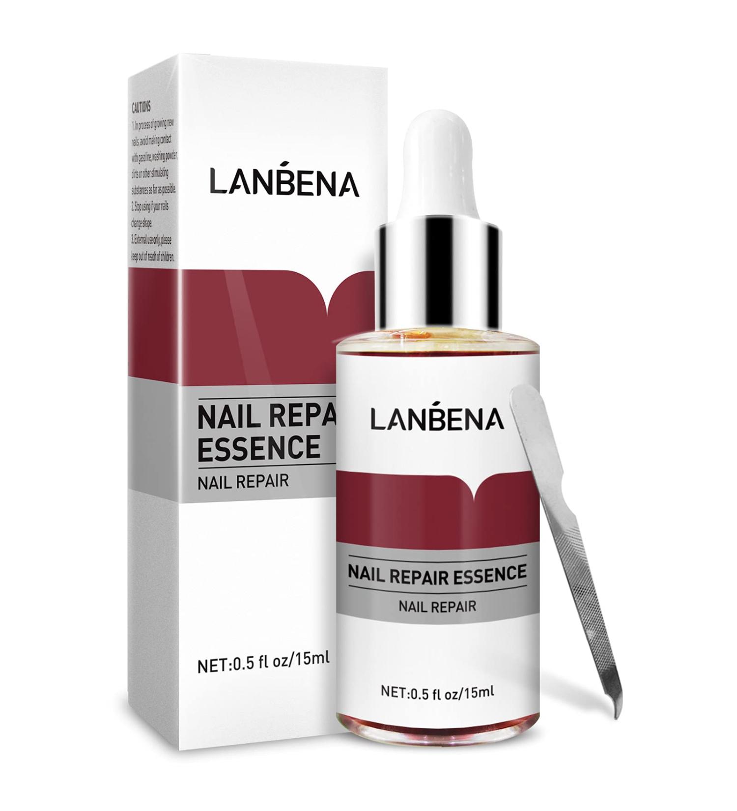 LANBENA Nail Repair Essence - Nail Repair Treatment for Damaged Nails - Protect, Cure and Restore Your Nails - 12ml - Buy Online on GoSupps.com
