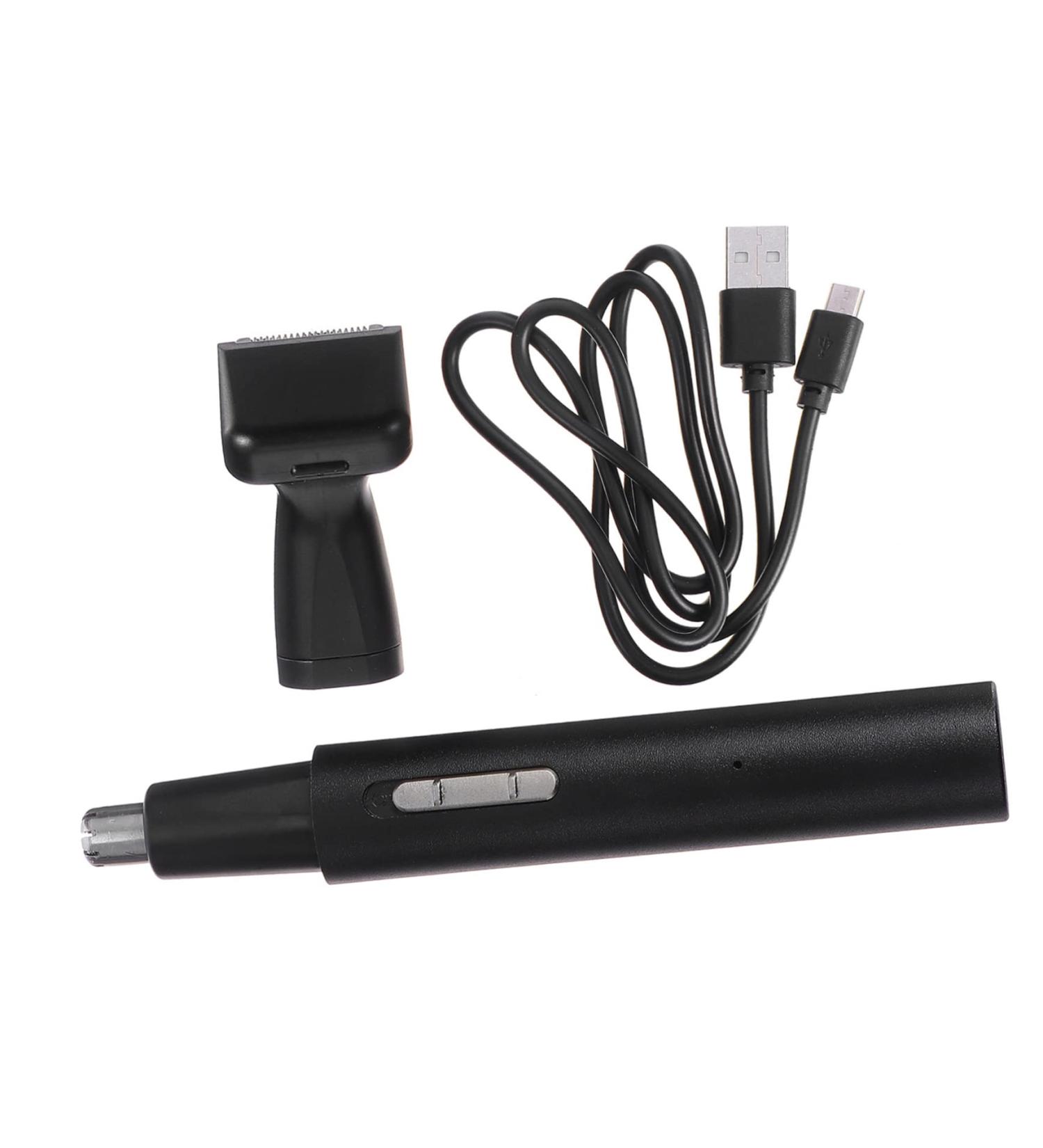 Healeved Electric Nose Hair Remover & Ear Hair Clipper - Painless USB Trimmer for Sideburns Facial Care & Personal Grooming - Buy Online on GoSupps.com