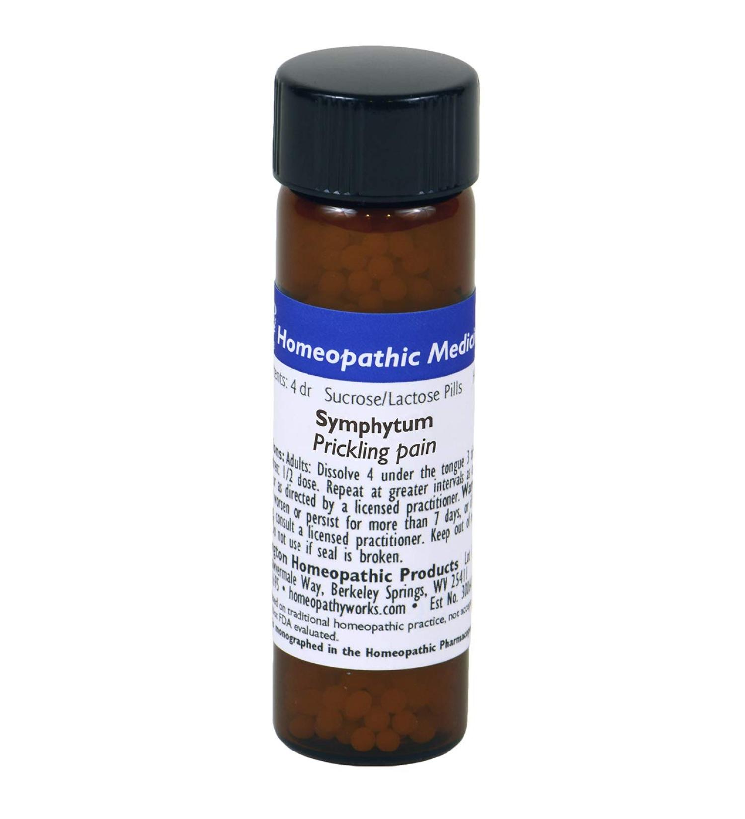 Symphytum officinale 30C. 900 Pellets. Often Used for prickling Pain.* Made by The Oldest Homeopathic Company in America.