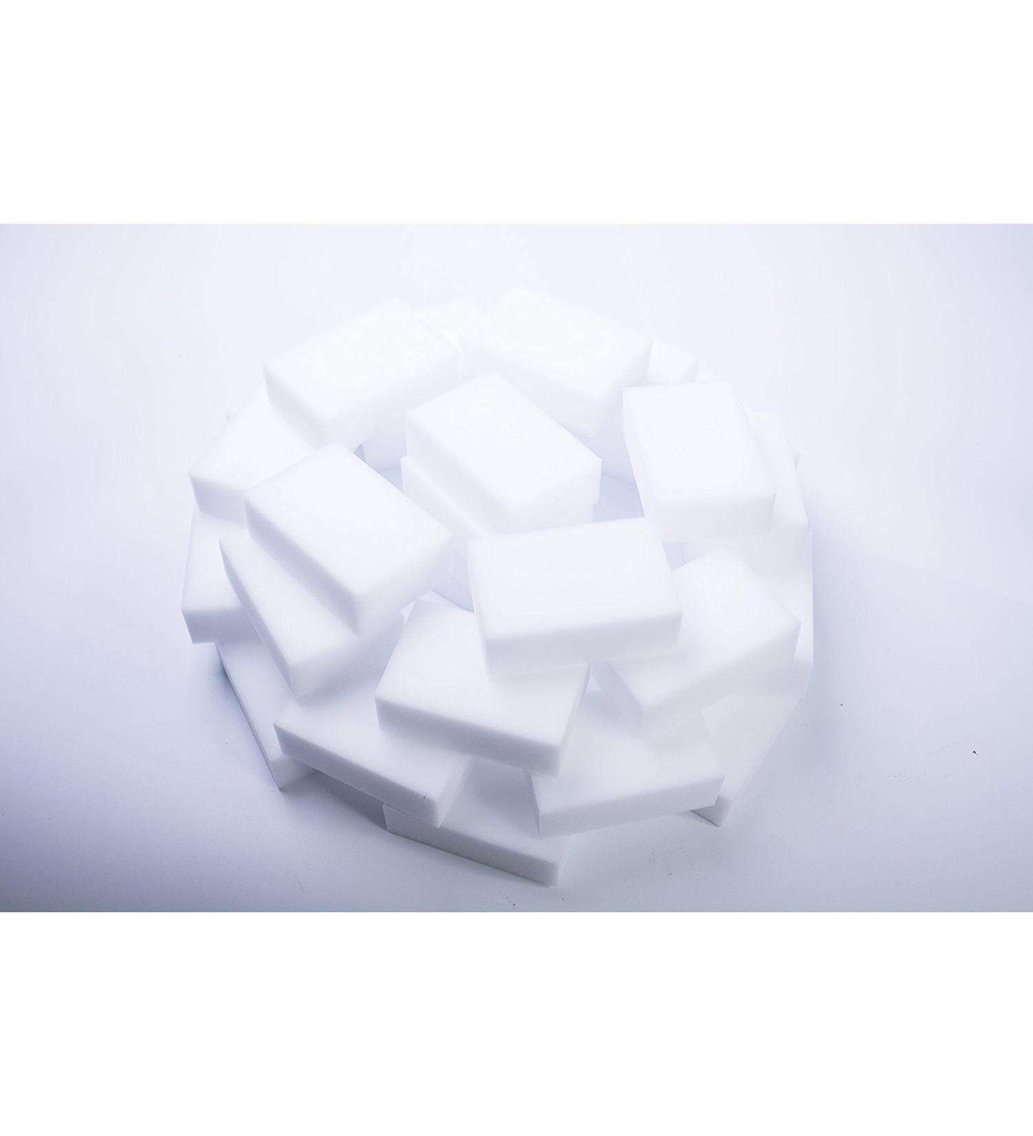 LTWHOME Magic Cleaning Eraser Sponge Melamine Foam 3.54" X 2.40" X 1.18" (Pack of 100) - Buy Online on GoSupps.com