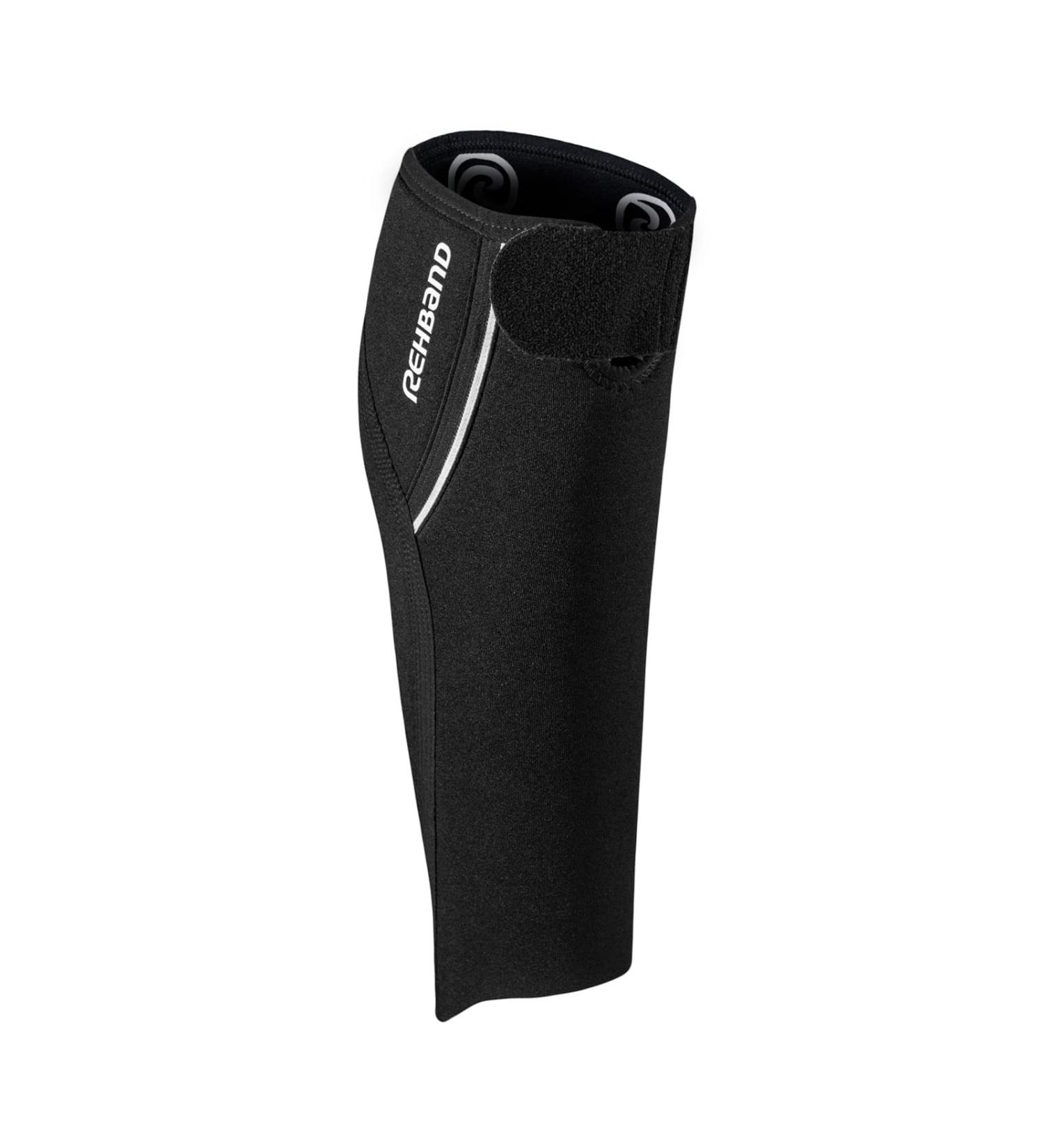Rehband Calf Sleeve 5mm Neoprene - Unisex Compression Support for Running Football & Fitness | Black - XX-Large - Buy Online on GoSupps.com