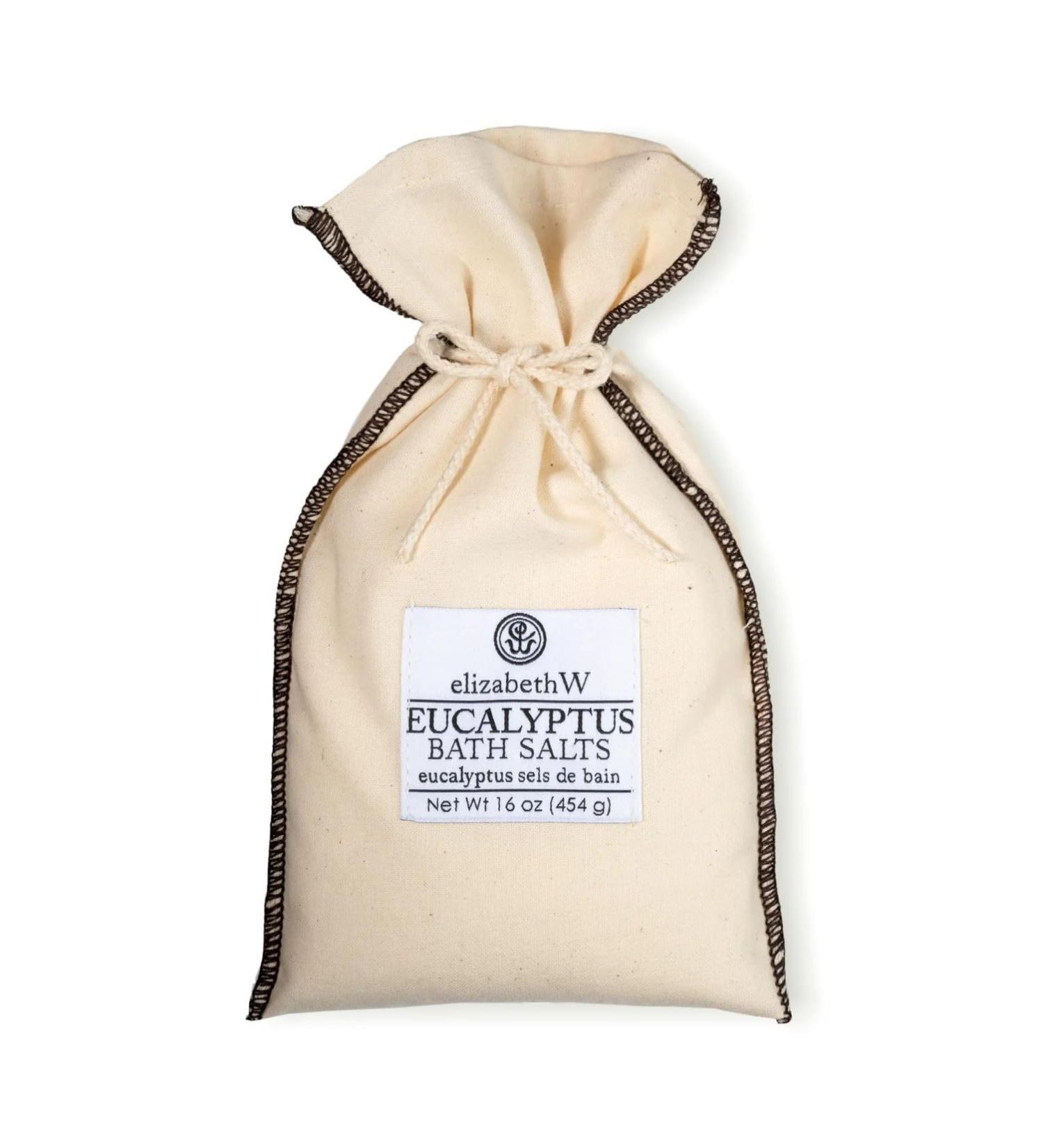 ElizabethW Eucalyptus Bath Salts in Bag 16 Ounces