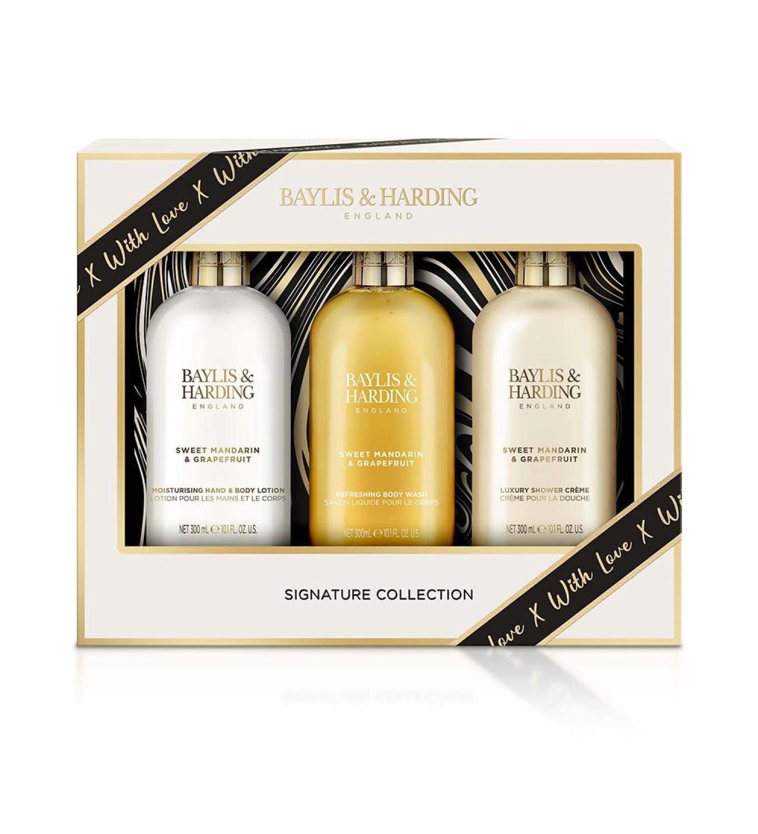 Baylis & Harding Sweet Mandarin & Grapefruit Bathing Gift Set - Vegan, Luxury Essentials - Buy Online on GoSupps.com