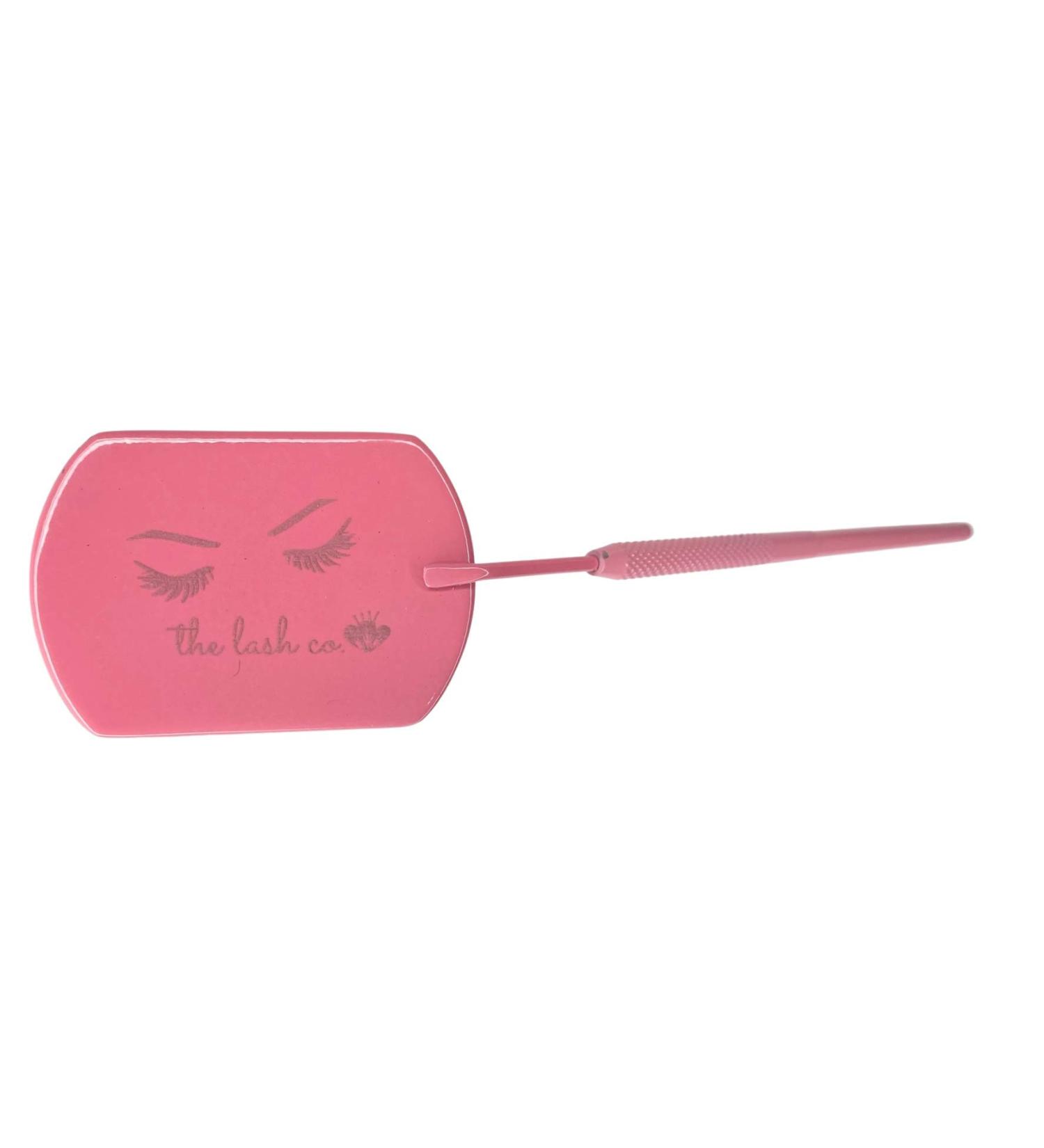 Buy The Lash Co. Xtra Large Lash Extension Mirror - 2.5" Matte Black Pink White Green | Perfect for Professional & Home Use - Buy Online on GoSupps.com