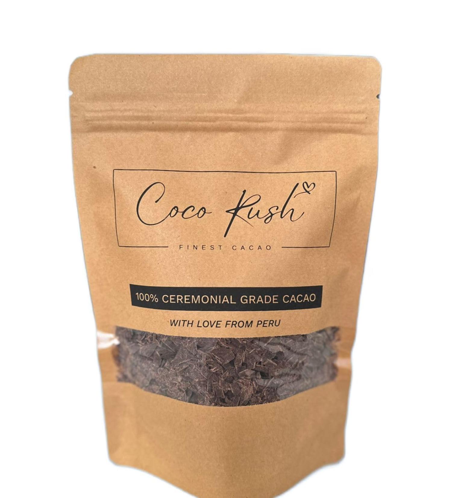 Ceremonial Grade Cacao from Peru pre-chopped