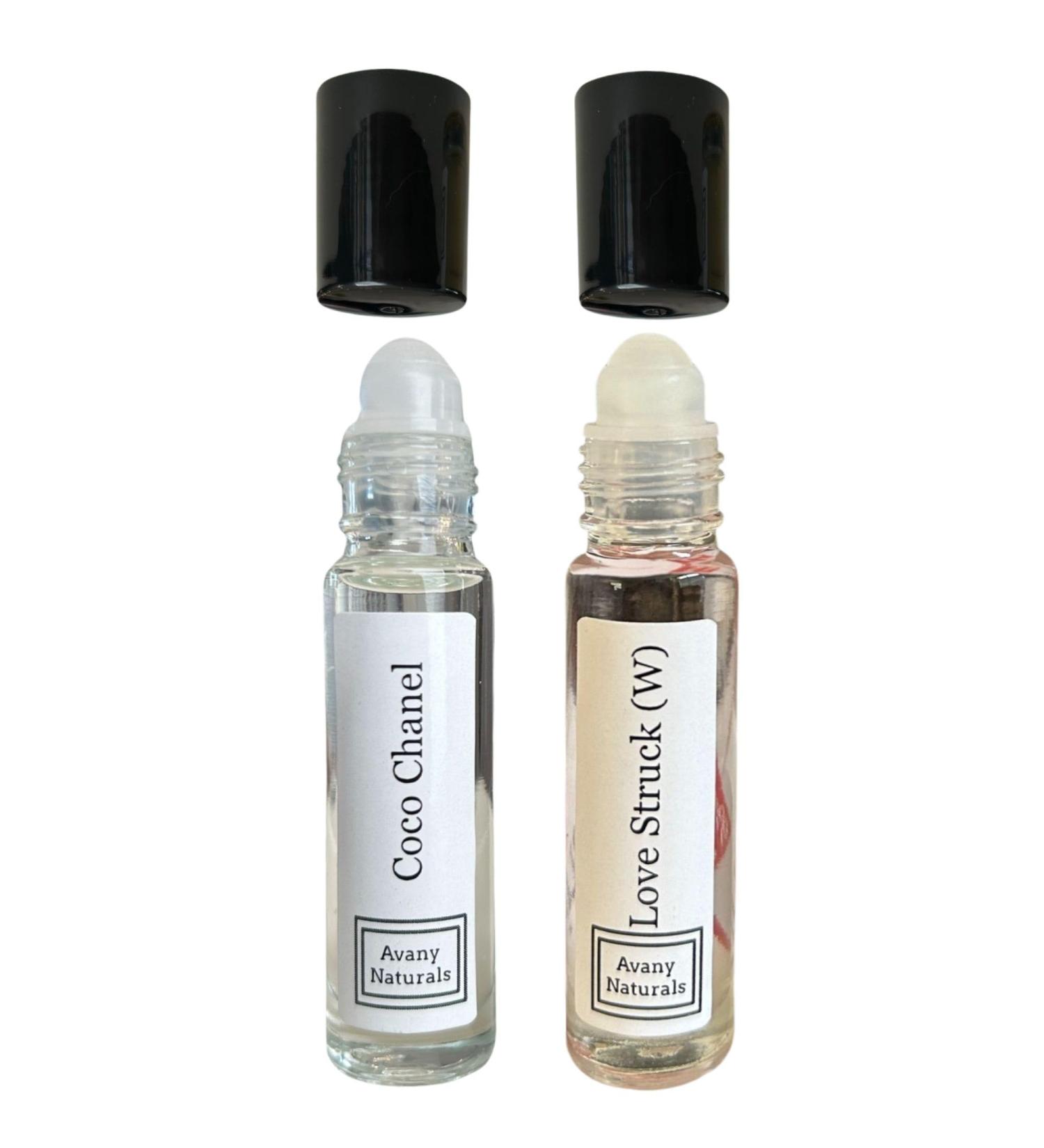 Perfume Sampler Set Woman - Perfumed Body Oil Mini Perfume Rollerball Fragrance Oil Small Perfume Samples Travel Size Cologne 2 pc Duo (Set #2) - Buy Online on GoSupps.com