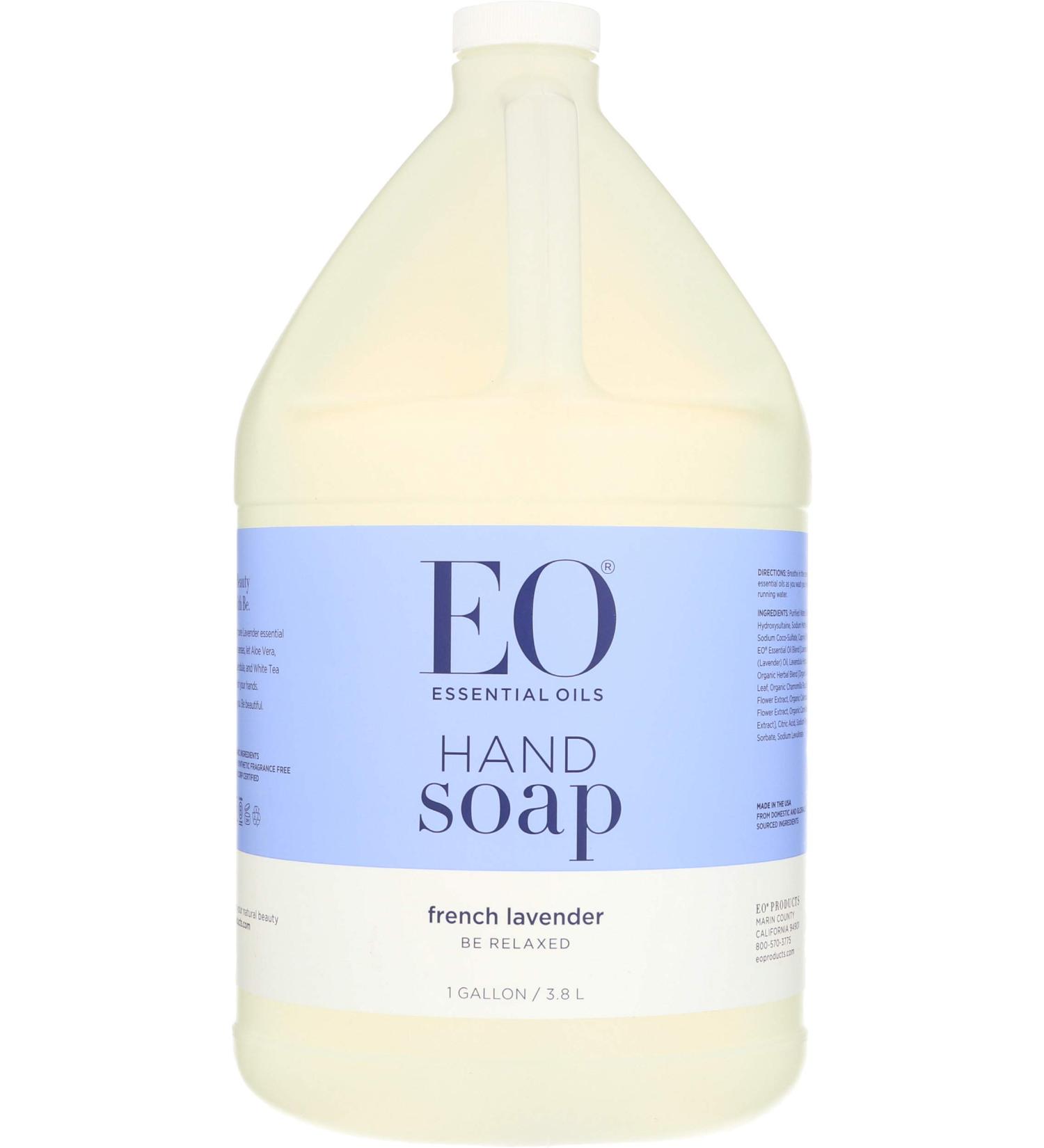 Buy French Lavender Hand Soap Gallon (128 FL OZ) - Luxurious Eco-Friendly & International Shipping Available - Buy Online on GoSupps.com