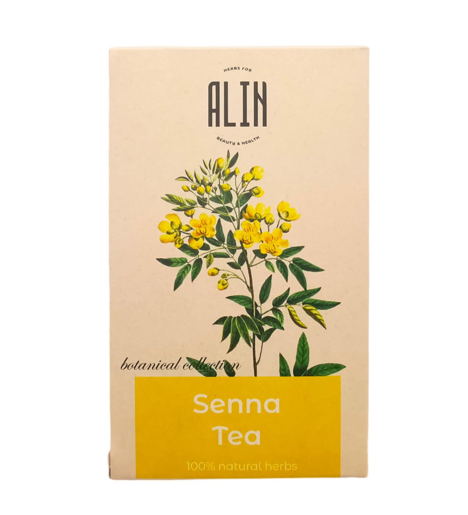  ALIN ALIN Senna Tea - Natural Laxative 4 x 20 Tea Bags 100% Natural/Caffeine-Free/Tea Bag - Buy Online on GoSupps.com