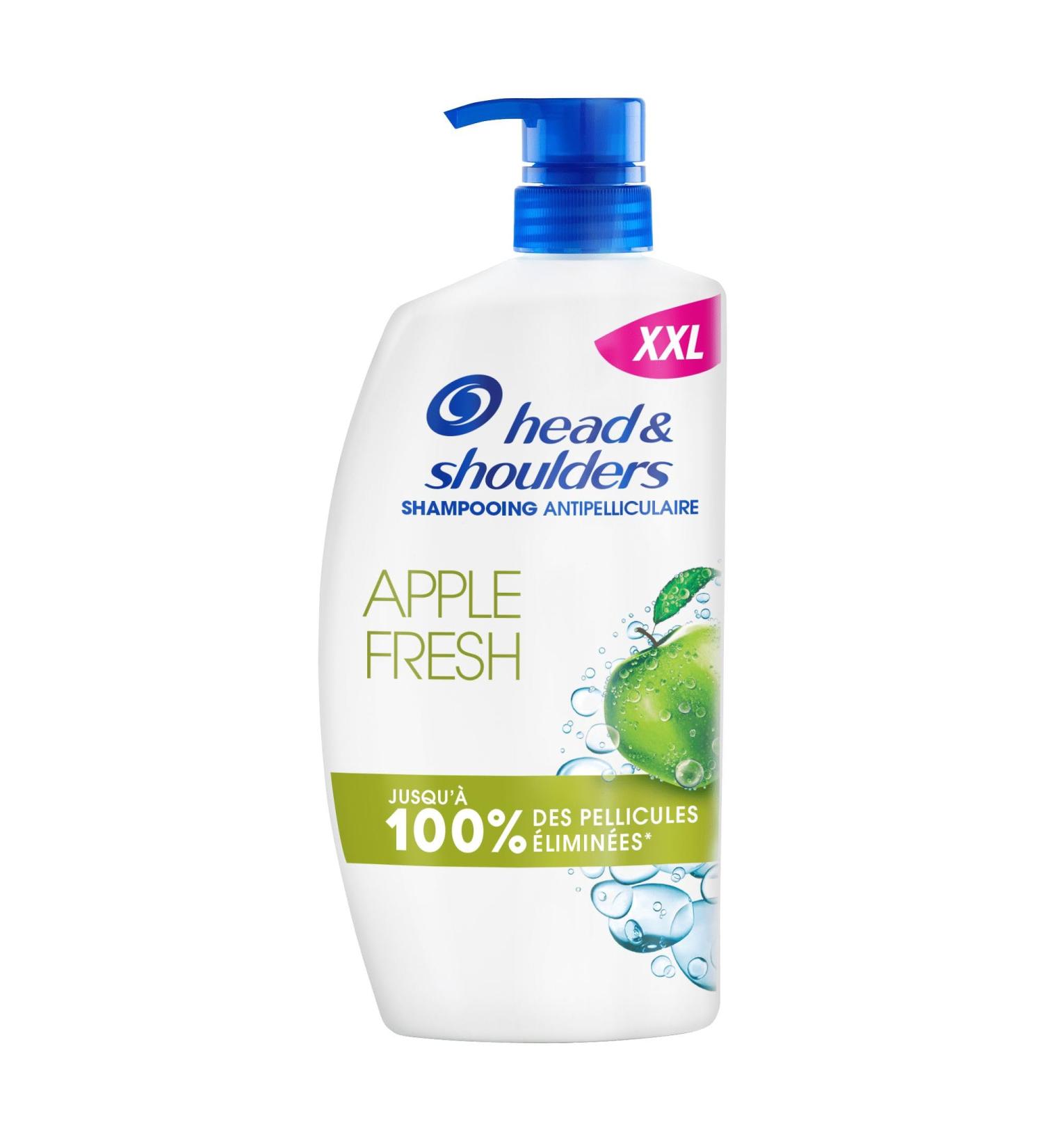 Head & Shoulders Apple Fresh Anti-Dandruff Shampoo Pump 800ml Daily Use Clinically Proven to Eliminate Up to 100% of Dandruff All Hair and Scalp Types - Buy Online on GoSupps.com