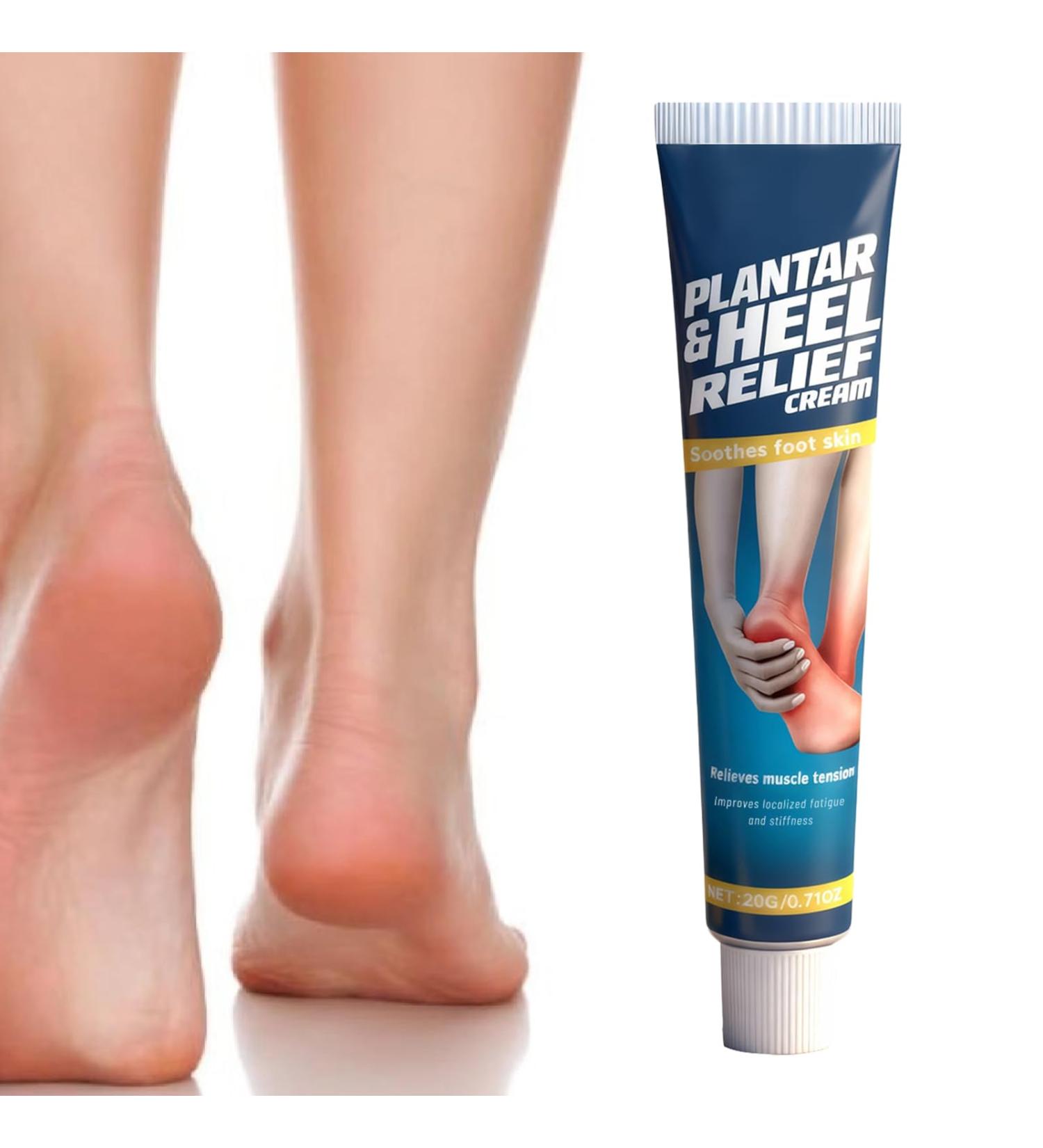  Generisch Foot Cream - 20g - Fast-absorbing moisturizing cream for knees - Heel relief cream - For soles of the feet swelling legs lower back shoulders - Buy Online on GoSupps.com