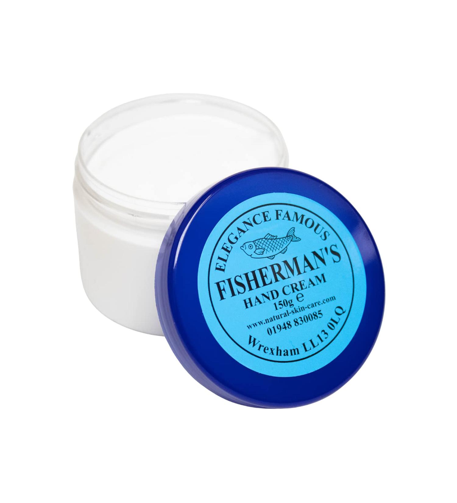 Fishermans Nourishing Hand Cream 150g by Elegance Natural Skin Care Repair and Restore Dry Chapped Outdoor Hands - Buy Online on GoSupps.com