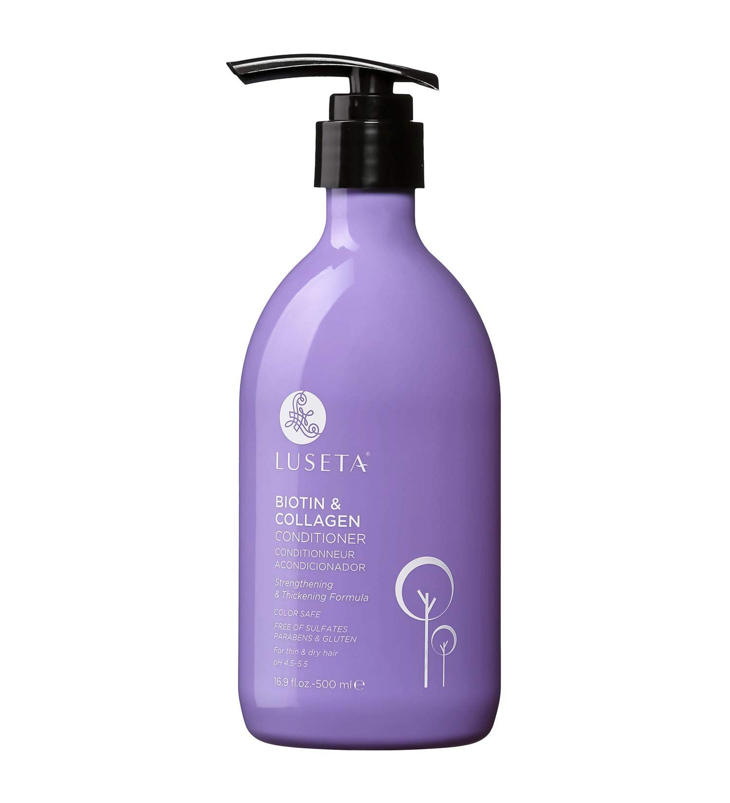 Luseta Biotin & Collagen Hair Growth Conditioner 16.9oz - Repair & Thicken Dry Hair - Sulfate & Paraben Free - Infused with Argan Oil - Buy Online on GoSupps.com
