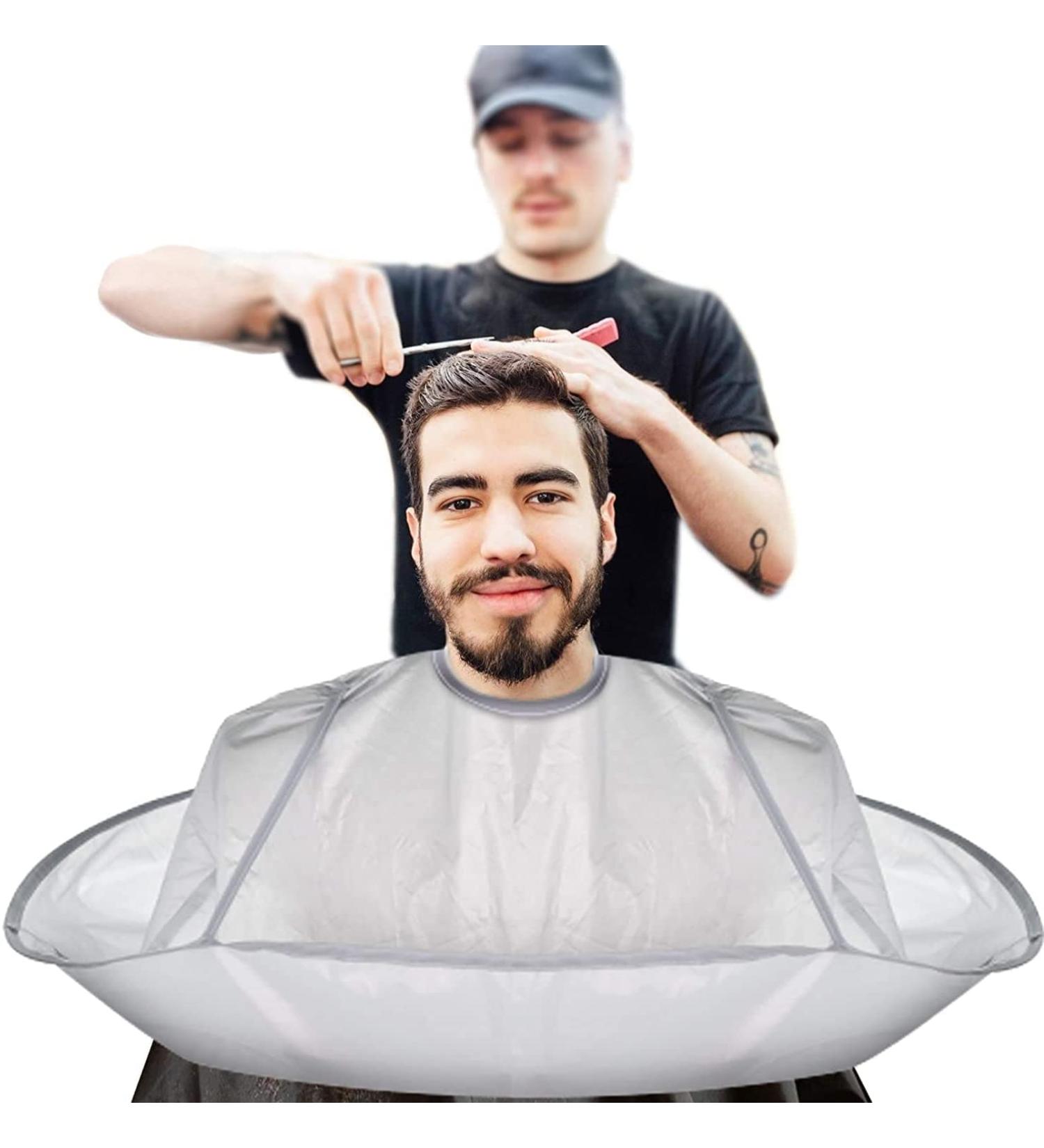 Adult Umbrella Barber Cape - Waterproof & Easy to Clean for Salon & Home Stylists - Buy Online on GoSupps.com