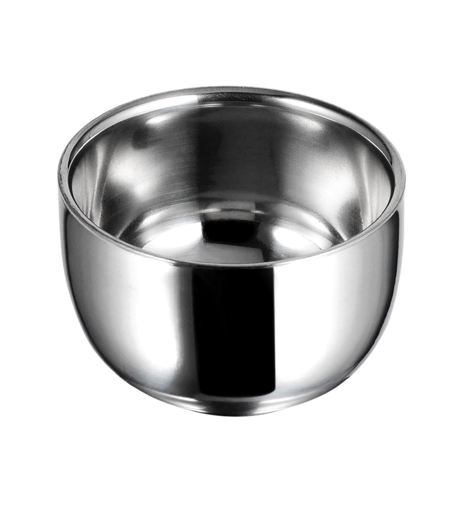 Perfeclan Stainless Steel Razor Soap Bowl - Premium Wet Shaving Cup for Men Lightly Foaming Shaving Soap Holder - Buy Online on GoSupps.com