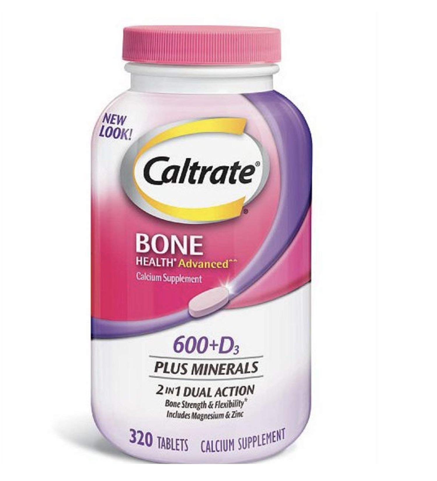 Caltrate 600+D3 (320 Count) Calcium and Vitamin D Supplement Tablet (320 Count) IIIiii