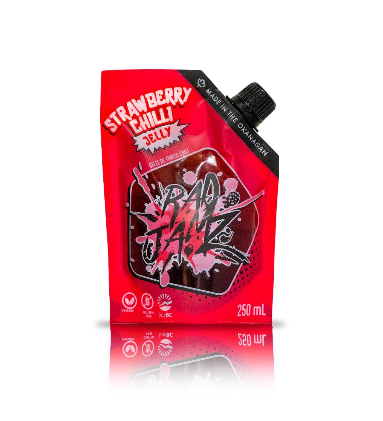 Rad Jamz Strawberry Chili Jelly 250ml - Buy Online on GoSupps.com