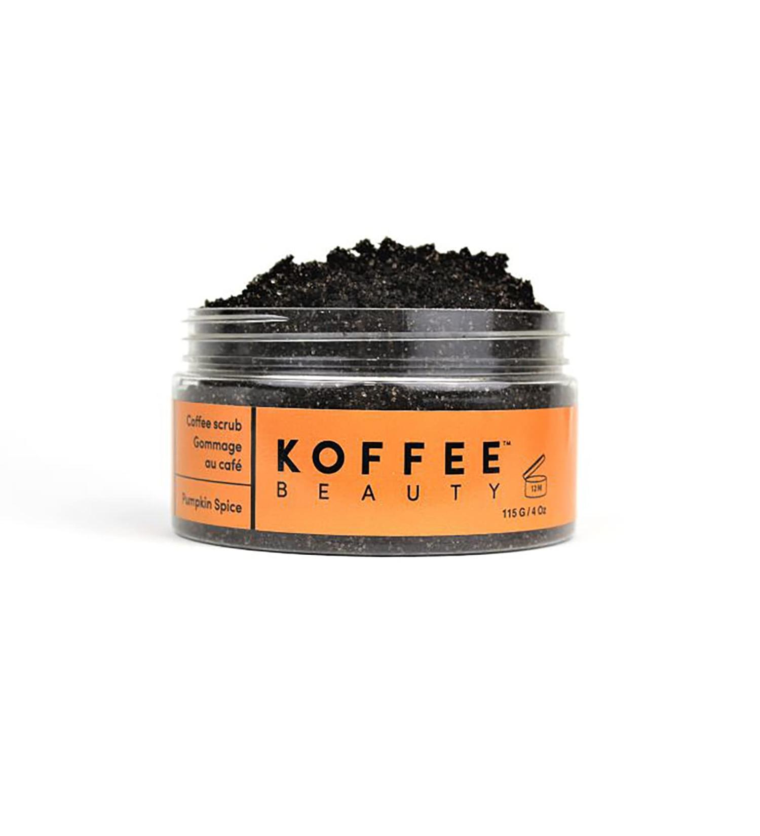 Pumpkin Spice Coffee Scrub - Exfoliating Body & Face Scrub for Smooth Radiant Skin - 4 Oz - Invigorating Festive Fragrance - Ideal for All Skin Types - International Shipping Available - Buy Online on GoSupps.com