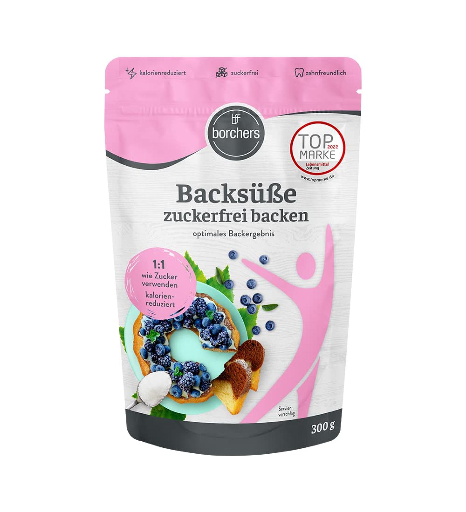 Borchers Baking Sweetener 300g - Sugar-Free for Optimal Baking Results | Perfect for Baking - Buy Online on GoSupps.com