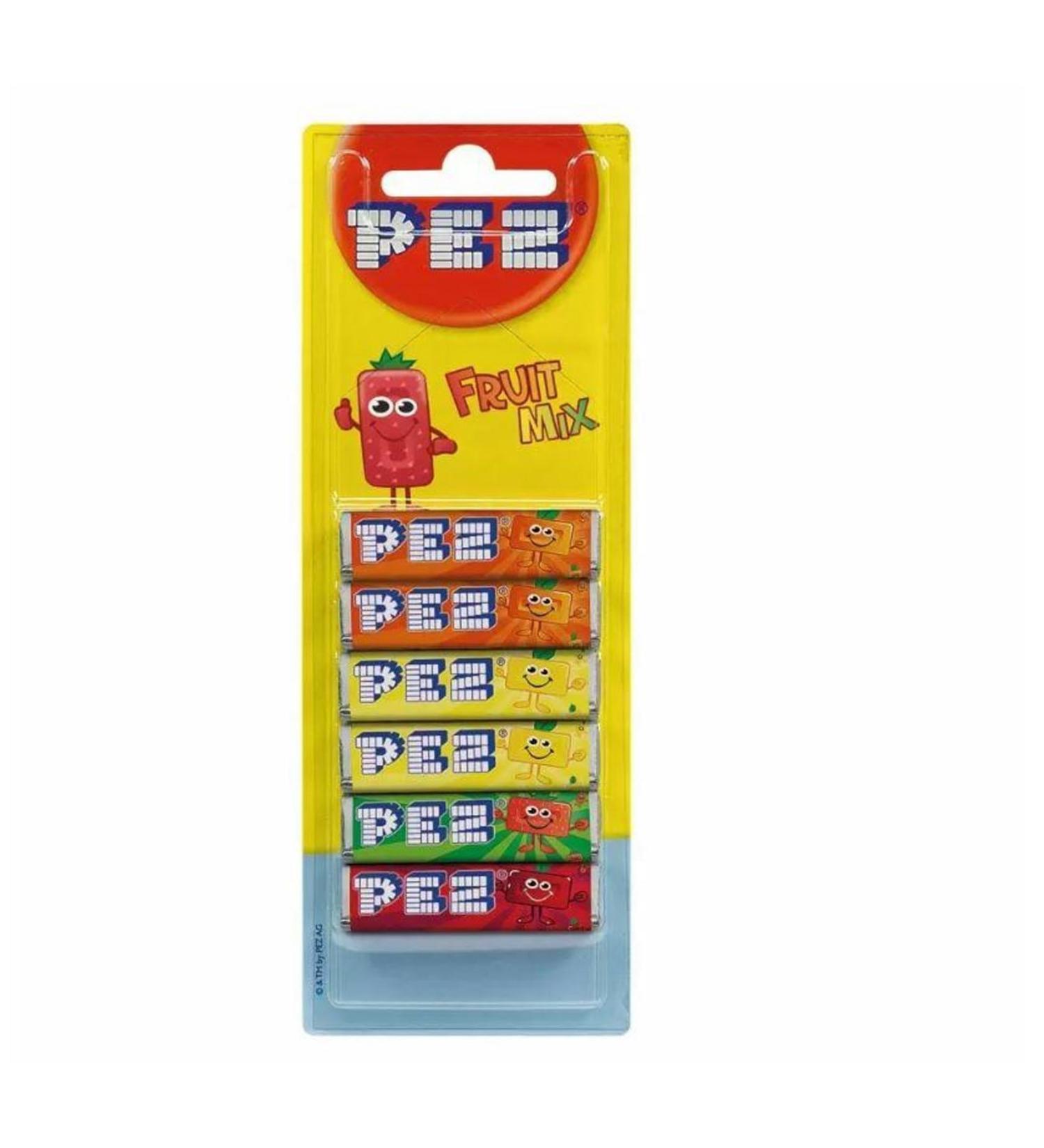 Pez Fruit Mix Refills 6 Pack 51g