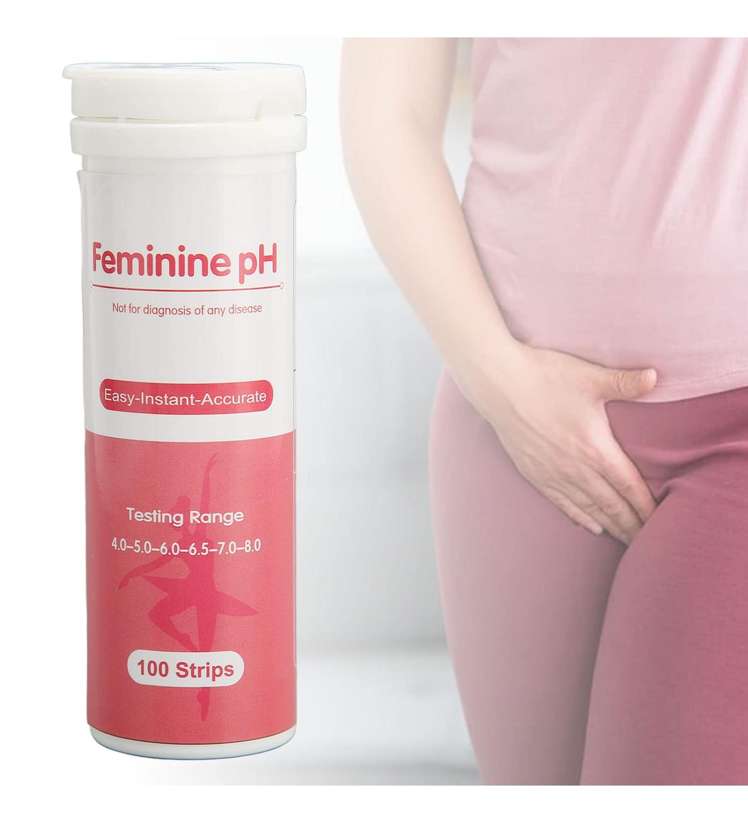 100pcs Vaginal PH Test Strips for Accurate Intimate Health Monitoring - Disposable and Prevent Accurate Acidity Feminine PH Paper - Buy Online on GoSupps.com