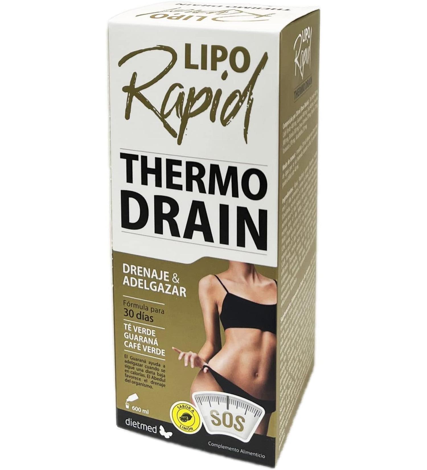 DIET MEDICINE DietMed Lipo Rapid Thermo Drainage and slimming 600 ml - Buy Online on GoSupps.com