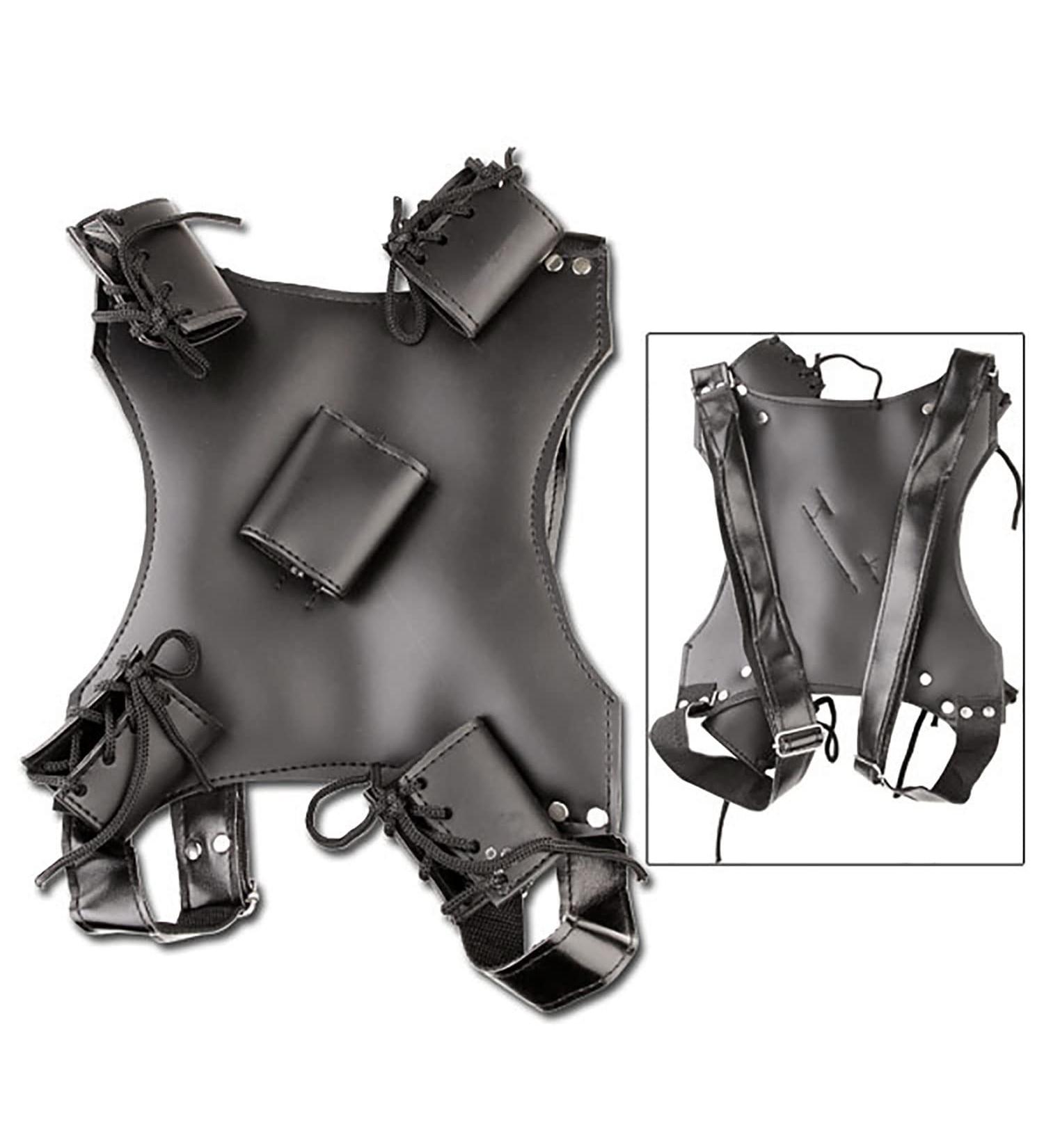 BladesUSA PK-6186 Universal Sword Frog with Shoulder Straps, 13.5 x 9.75 Inches