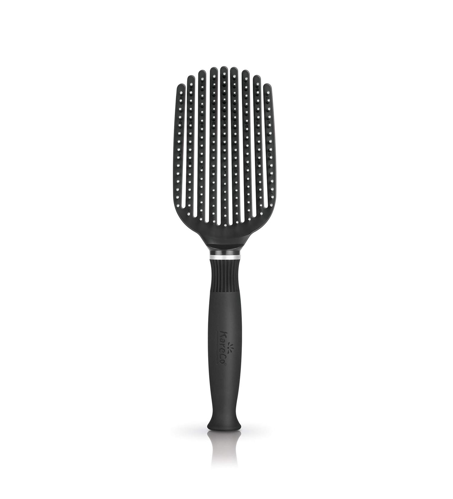 Tangle Buster Brush - Detangler for All Hair Types | Black Color - Buy Online on GoSupps.com