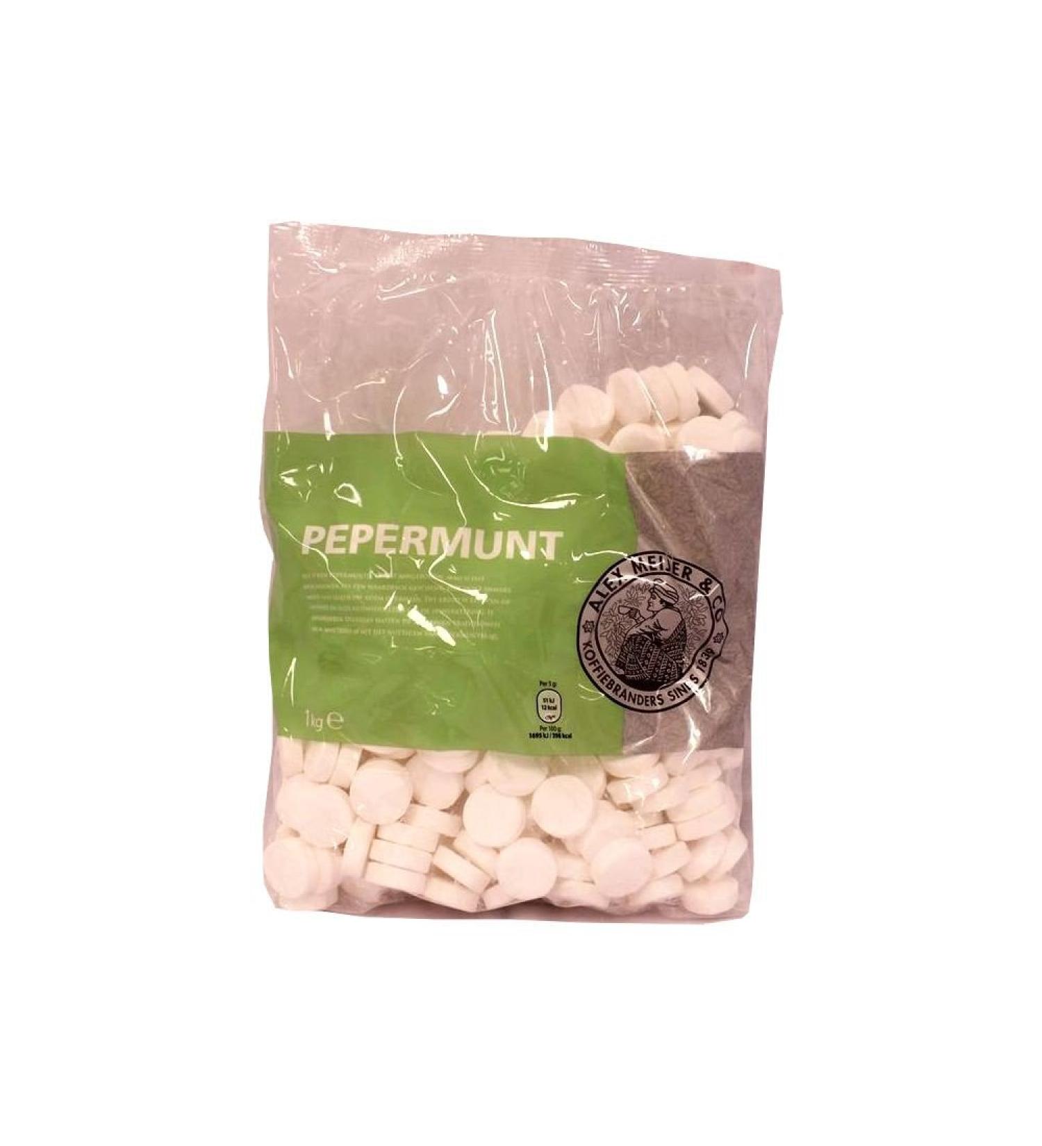 Buy Alex Meijer 'Pepermunt' 1Kg - Premium Peppermint for Freshness & Flavor | International Shipping Available - Buy Online on GoSupps.com