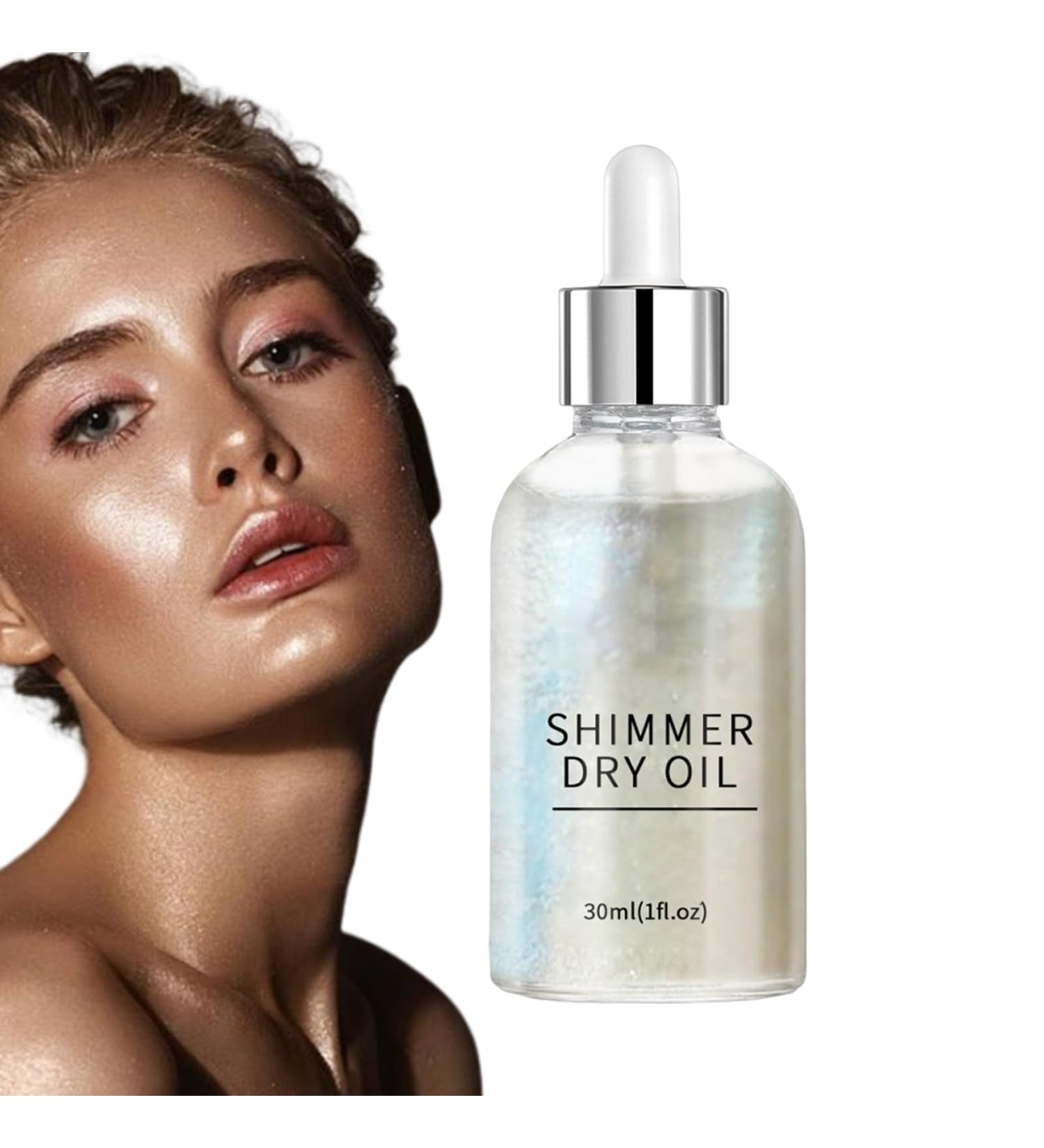  G n rique Shimmering Body Oil - Highlighter Oil for the Body 30ml | Sparkling Body Oil | Long-Lasting Highlighter Radiant Illuminator for Skin and Face - Buy Online on GoSupps.com