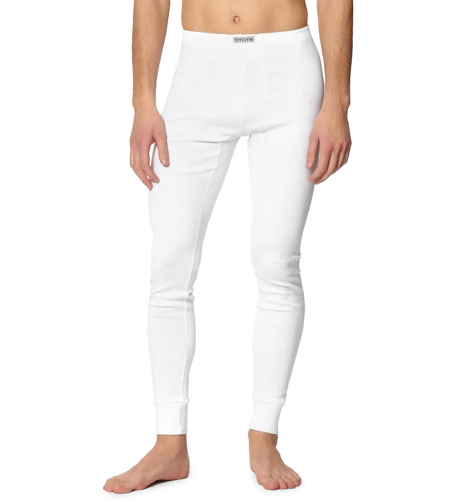Timone Men's Long Johns TI30-127 L White - Comfortable Thermal Underwear for Cold Weather - International Shipping Available - Buy Online on GoSupps.com