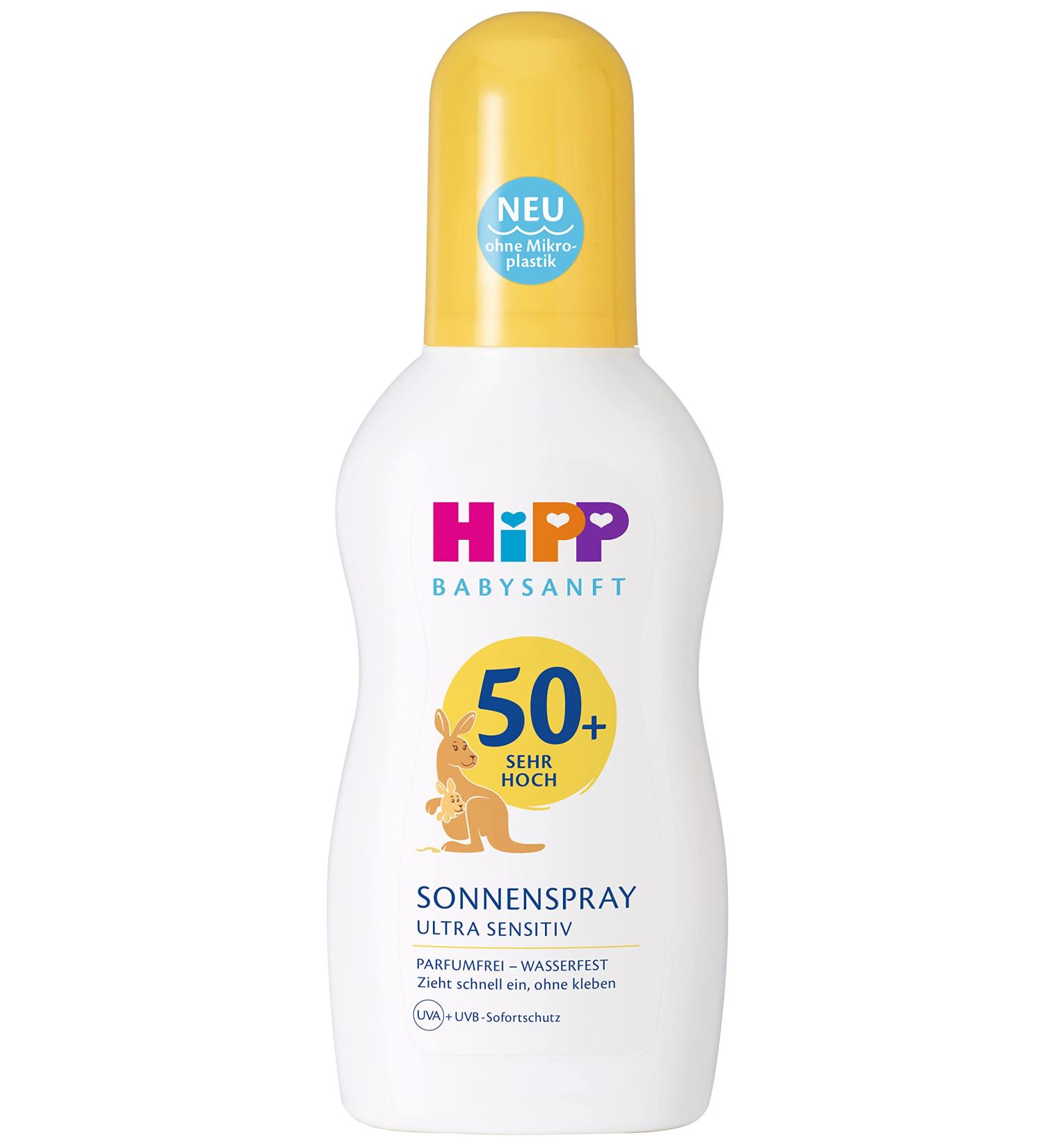 HiPP Babysanft Sun Sun Spray SPF50+ pack of 6 (6 x 150ml)
